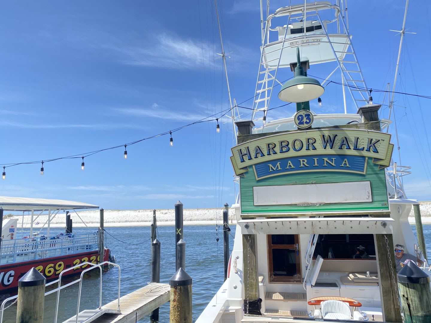 Fishing Charters, Just walk down and get on boat!!