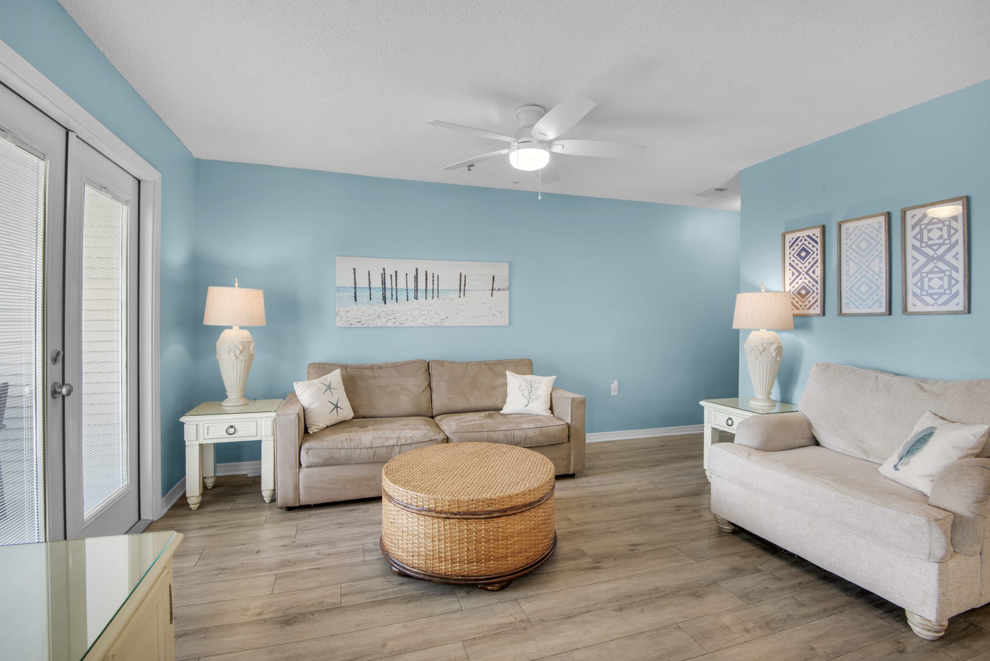 balcony access from the living room