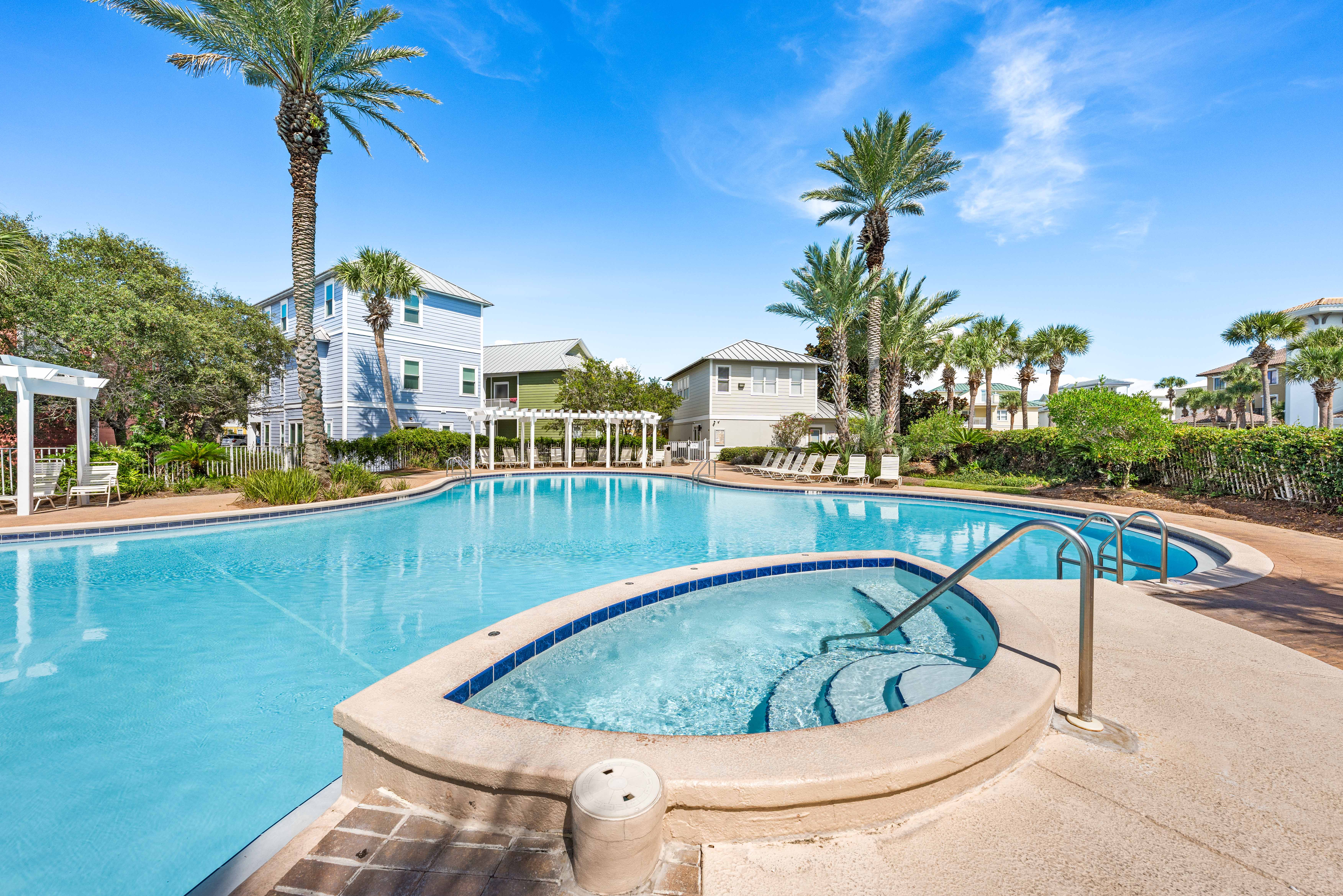 Hot Tub/Pool Area with Bathroom Access