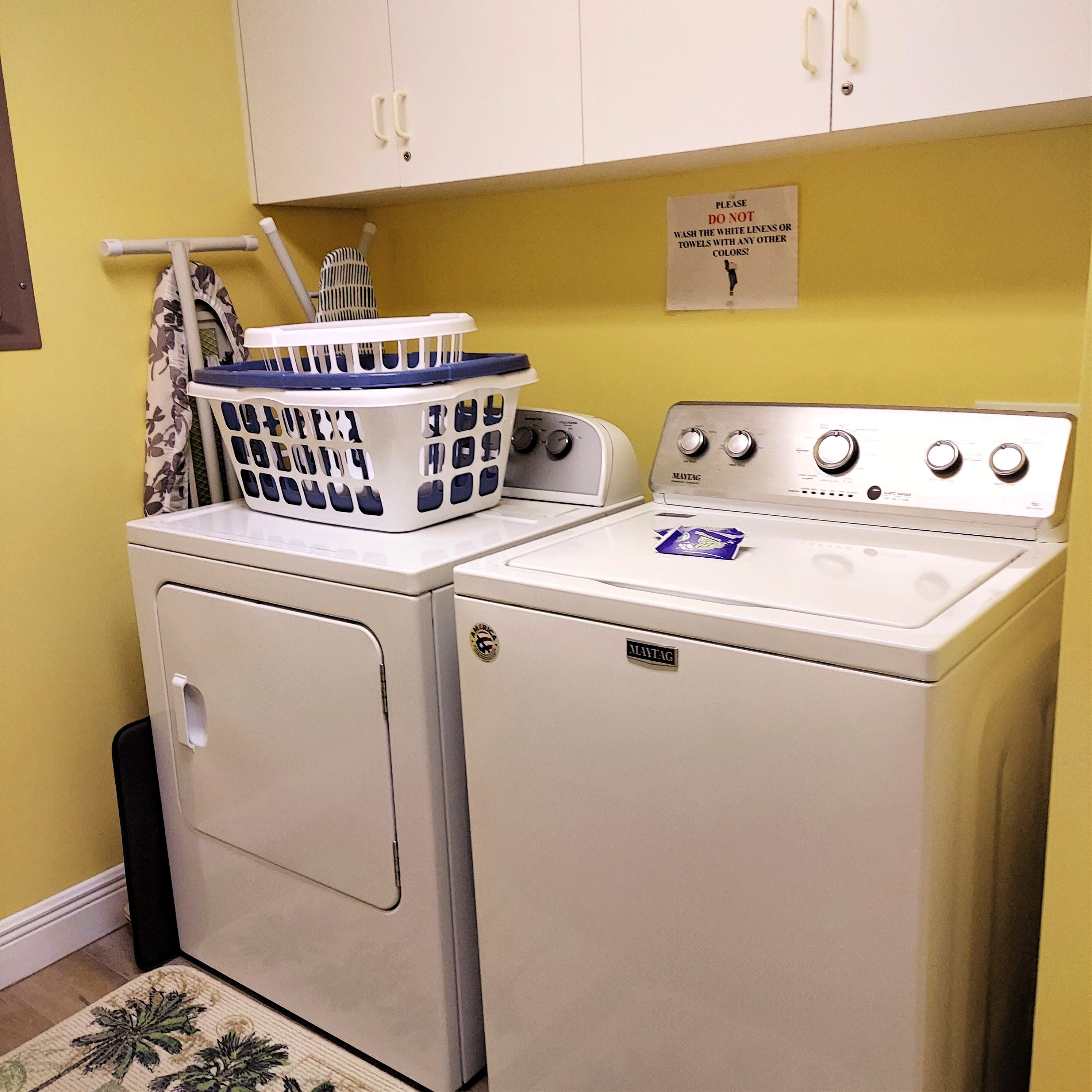 Laundry Room With Full Sized Washer/Dryer
