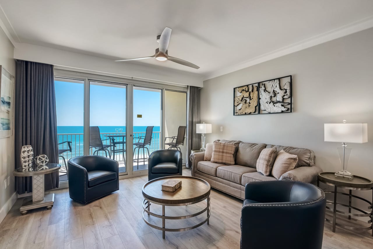 Gulf Views from the Living Room