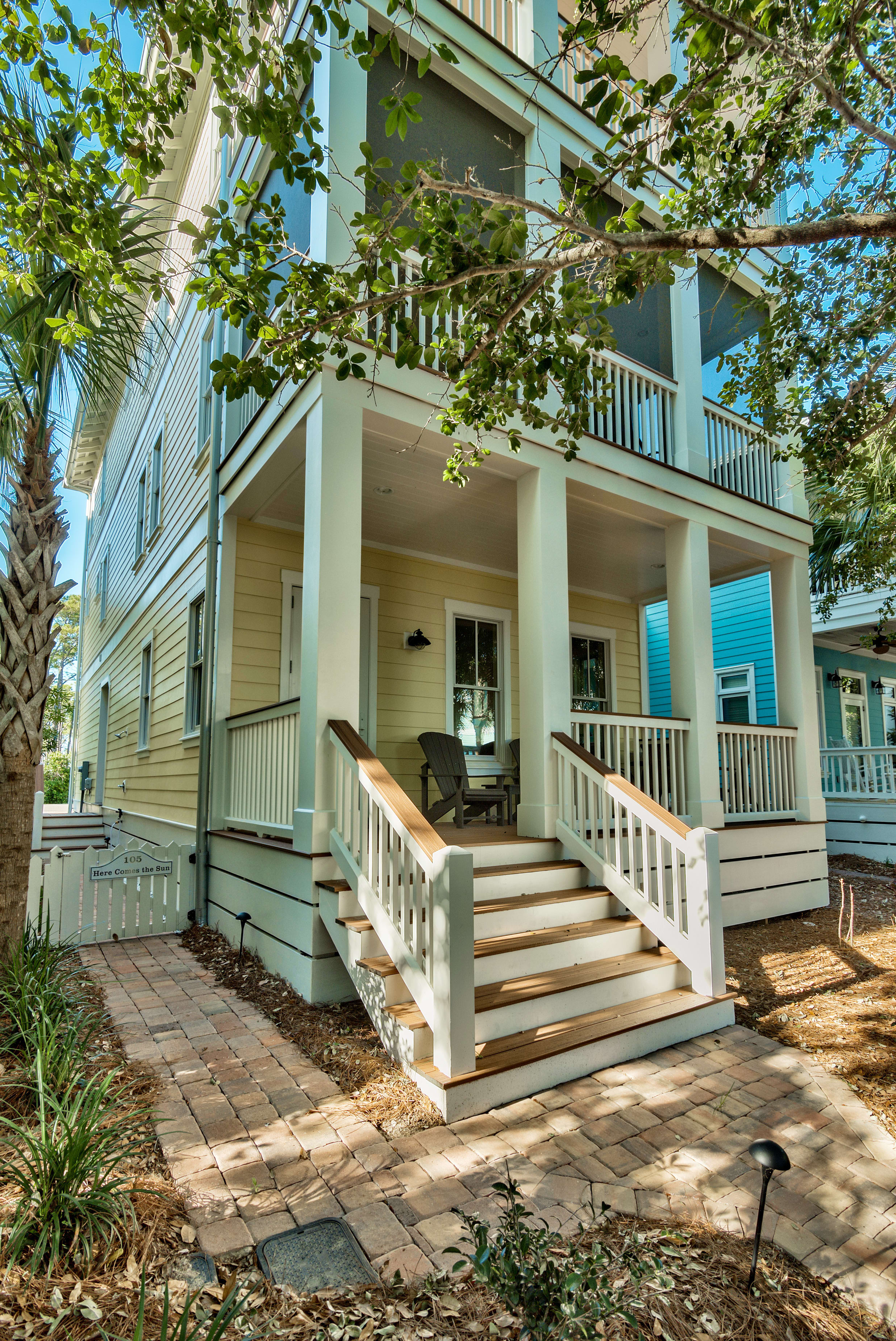 View of "Here Comes the Sun" from the Promenade 