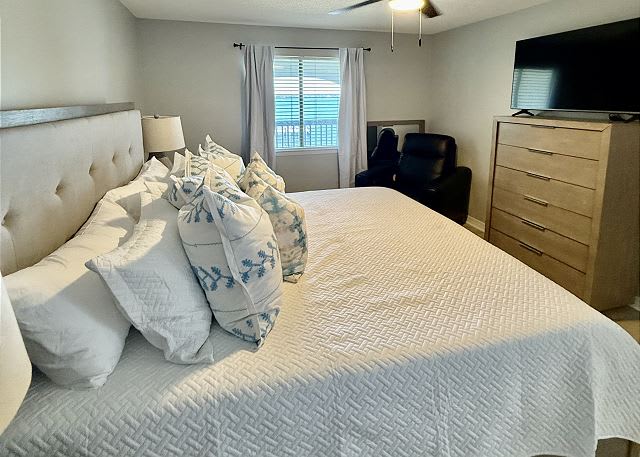 Appliance, Ceiling Fan, Furniture, Bed, Indoors