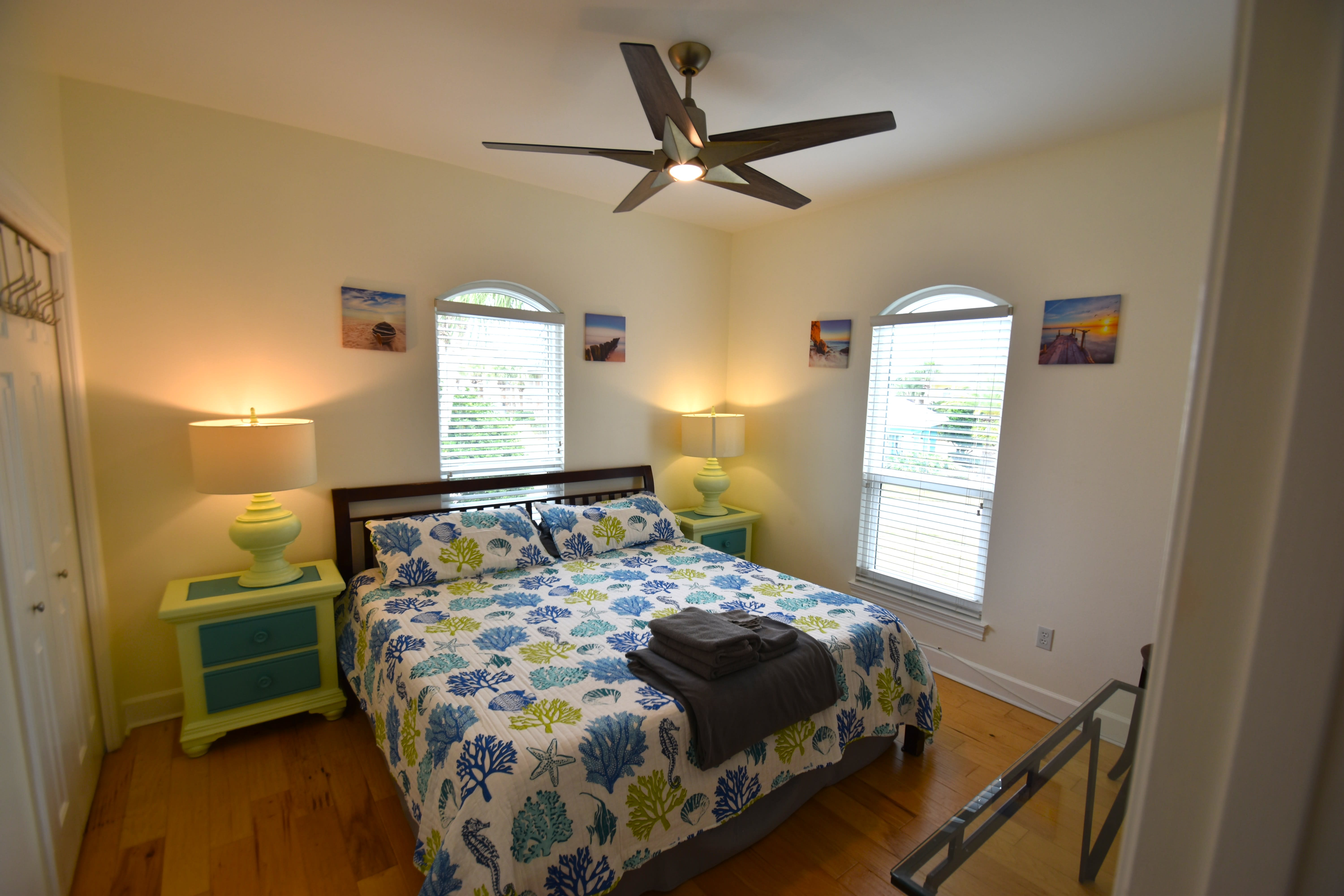 Bedroom 3 A cozy bed and a gorgeous view is a great way to end a satisfying day