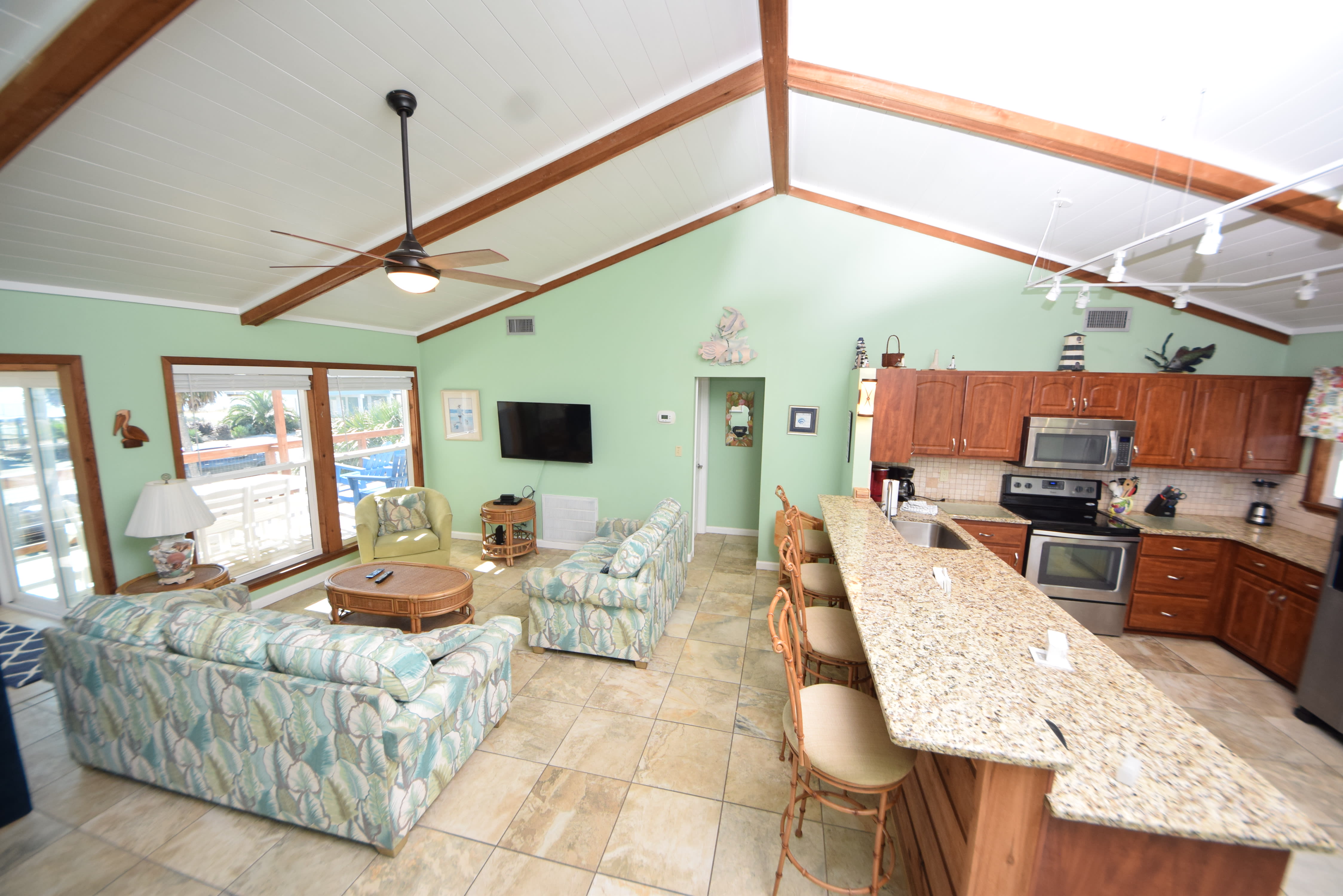 Plenty of seating in the living room