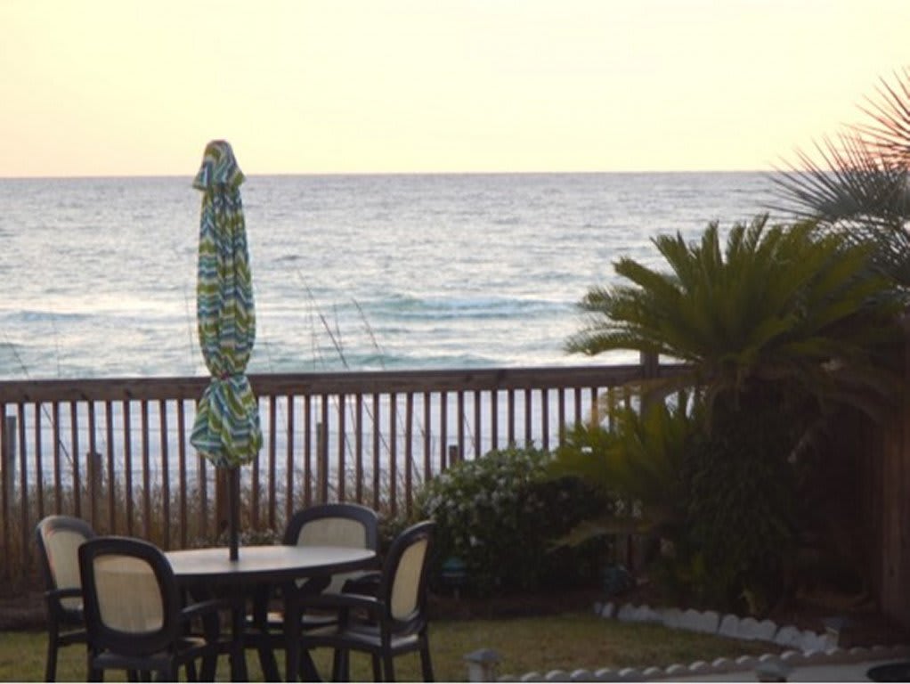 Another view of pool and beach