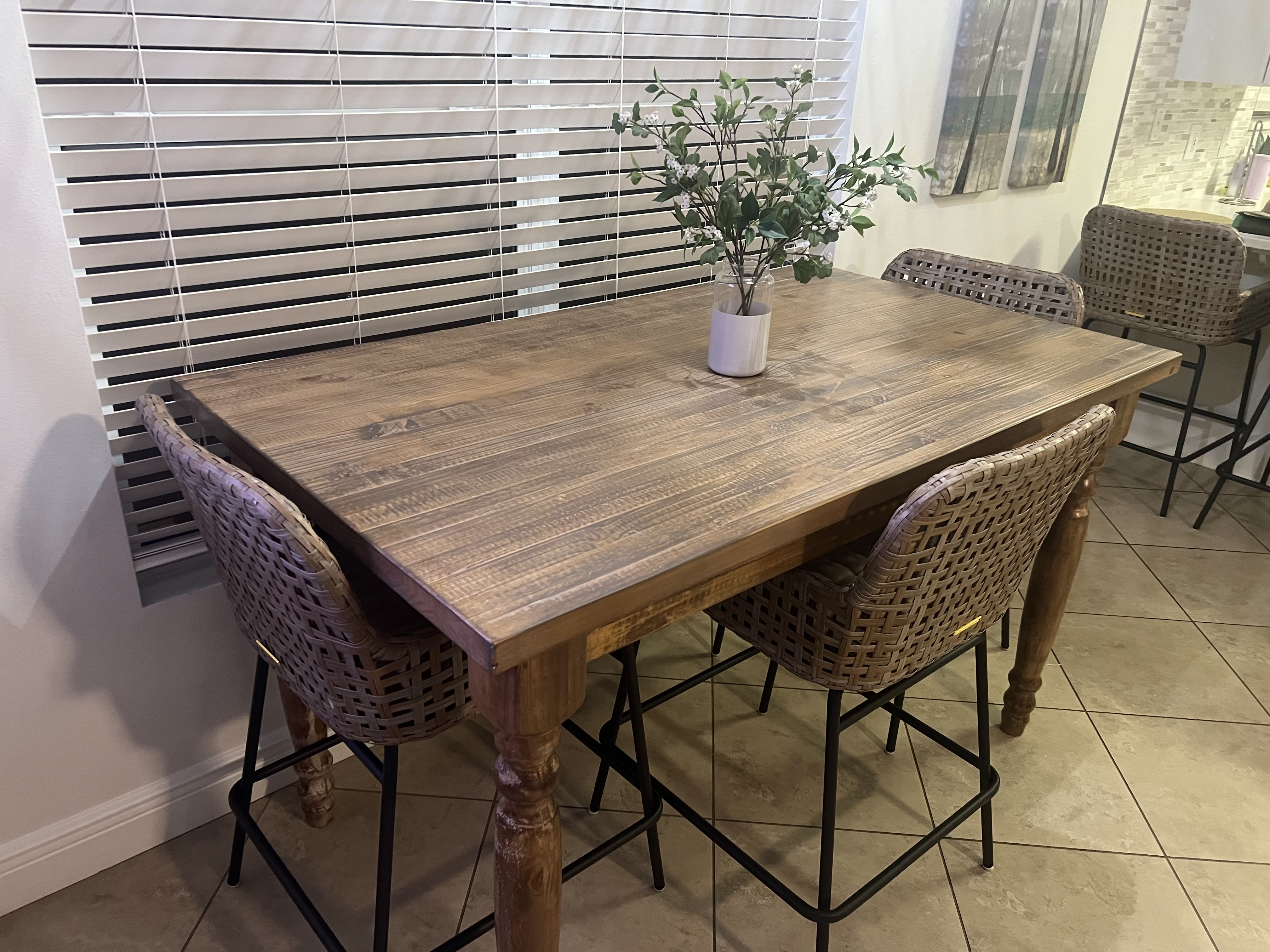 New Table and chairs