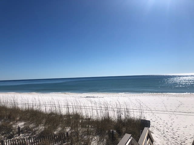 Astounding views! You'll never have to fight for a spot on Navarre Beach!