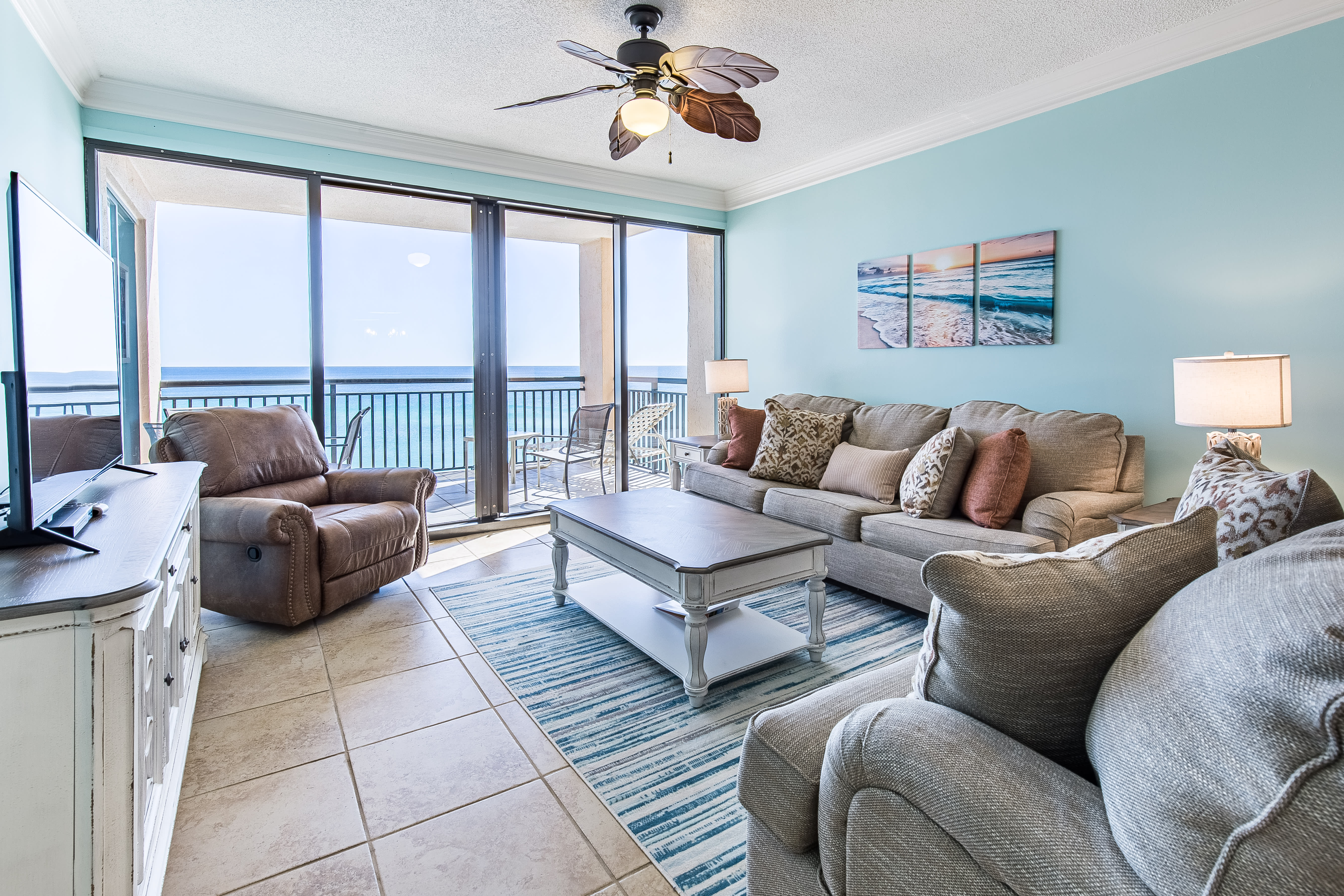 Living room with million dollar view.