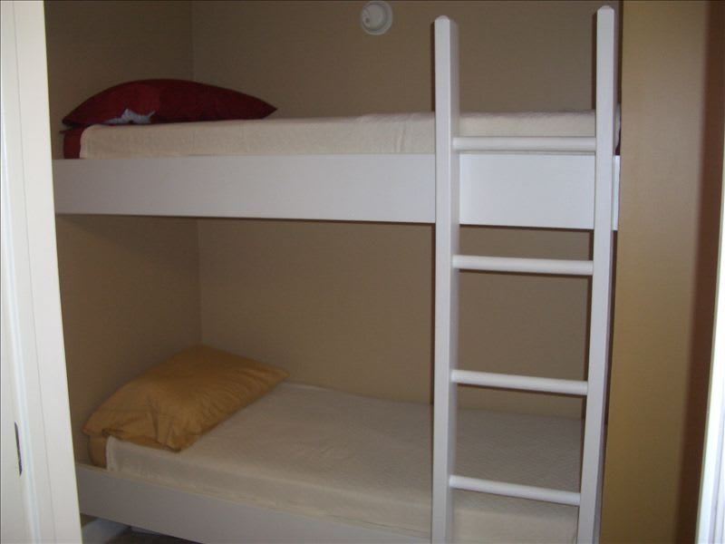 bunks in the hallway