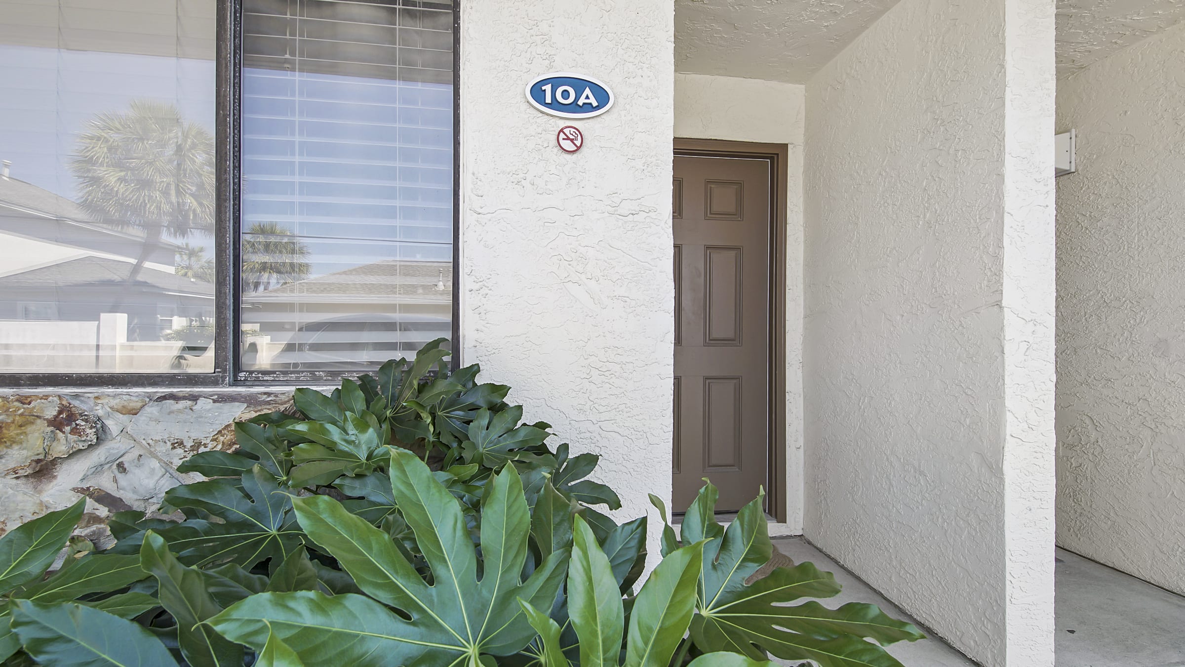 1st floor entrance into 10A, just steps from your car &amp; reserved parking space!