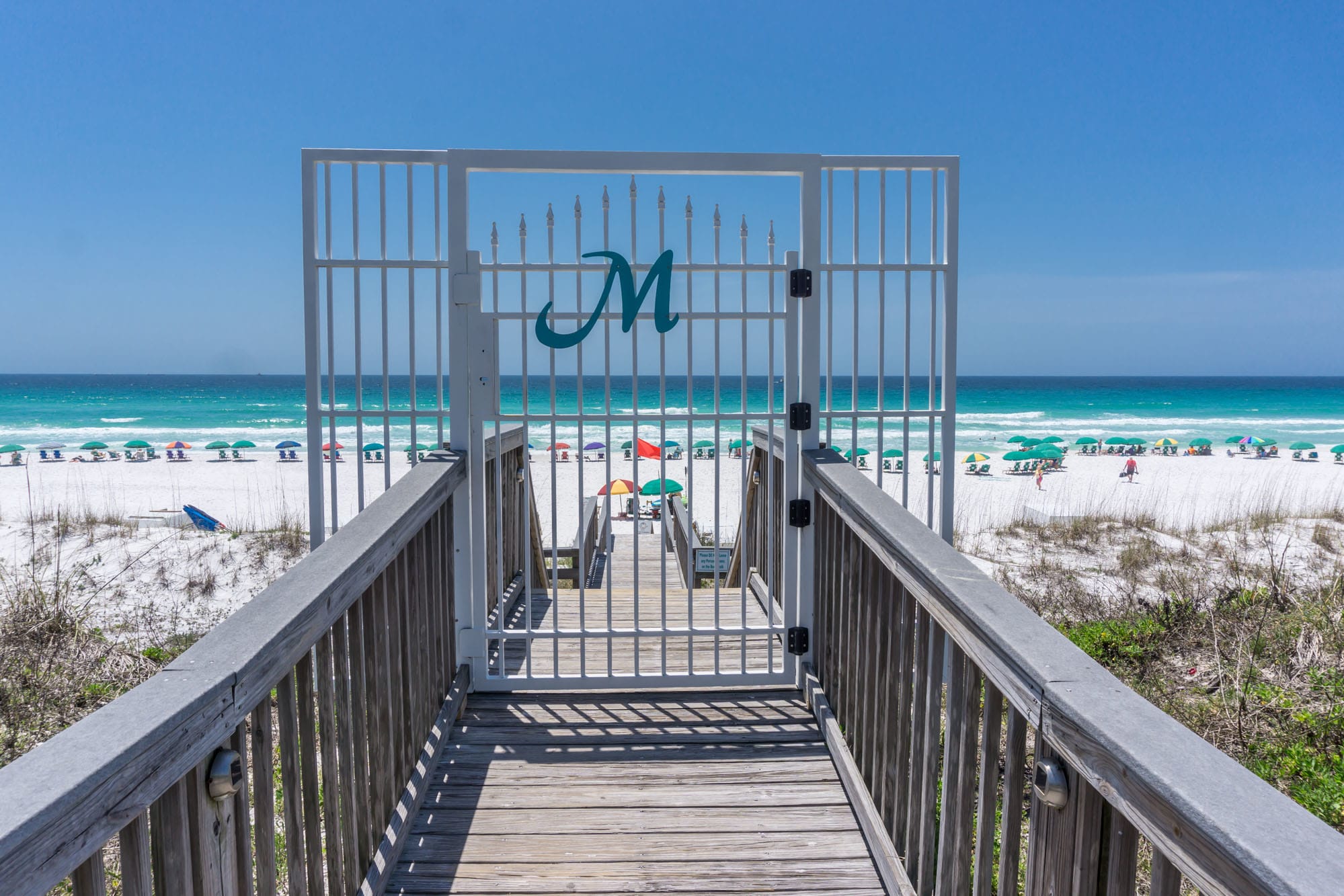 Private Beach Entrance