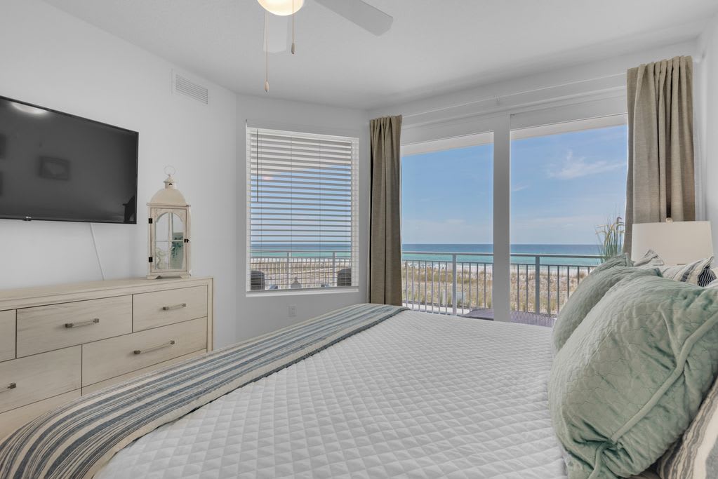 Bedroom and Balcony View