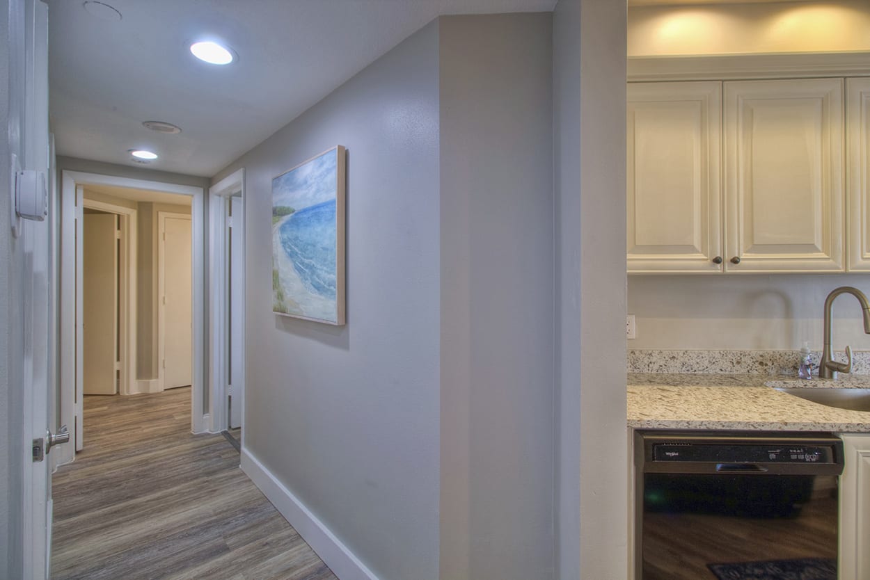 Hallway to Master Bedroom &amp; 2nd Bedroom &amp; Bath