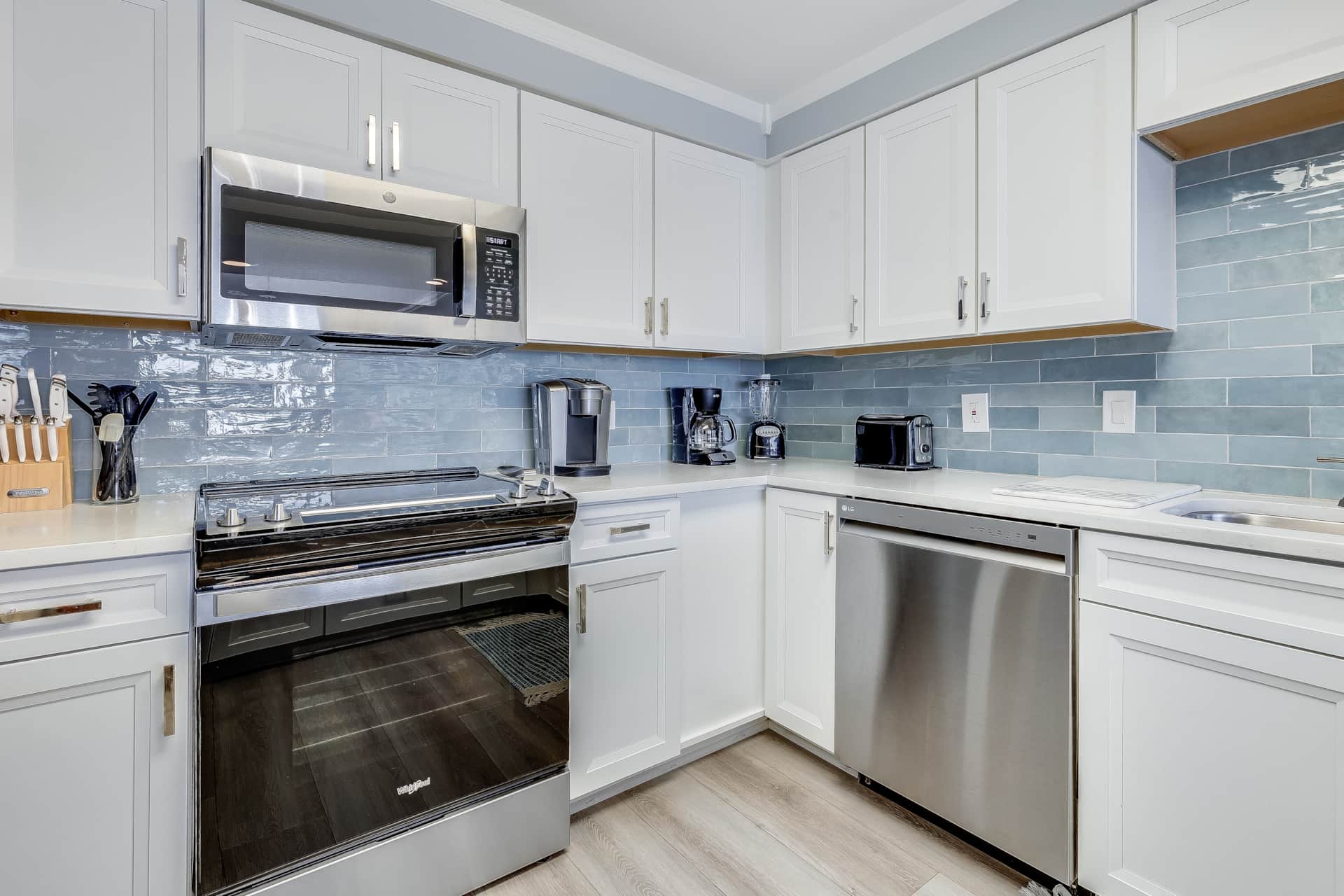 Updated modern kitchen