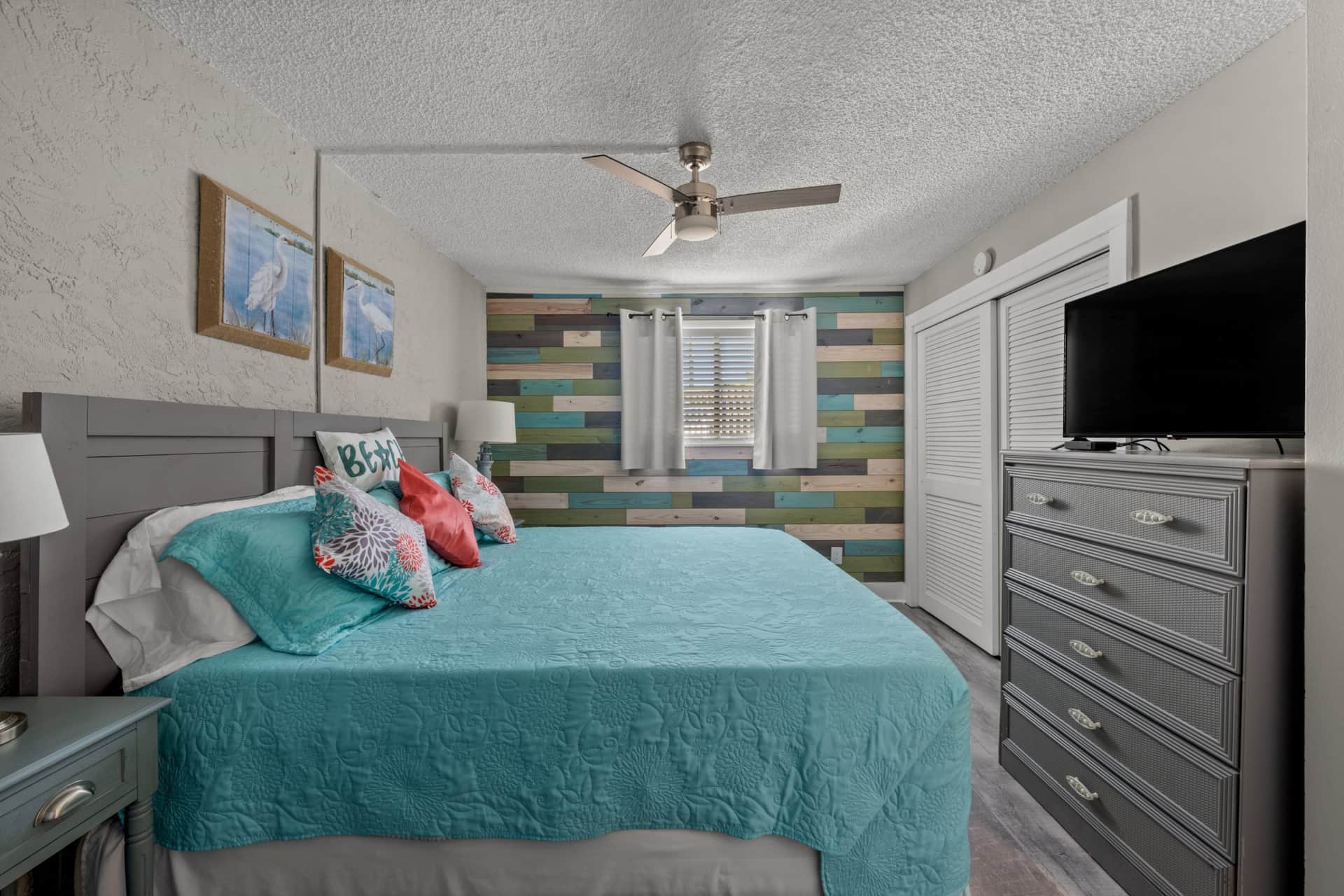 King Bedroom with TV