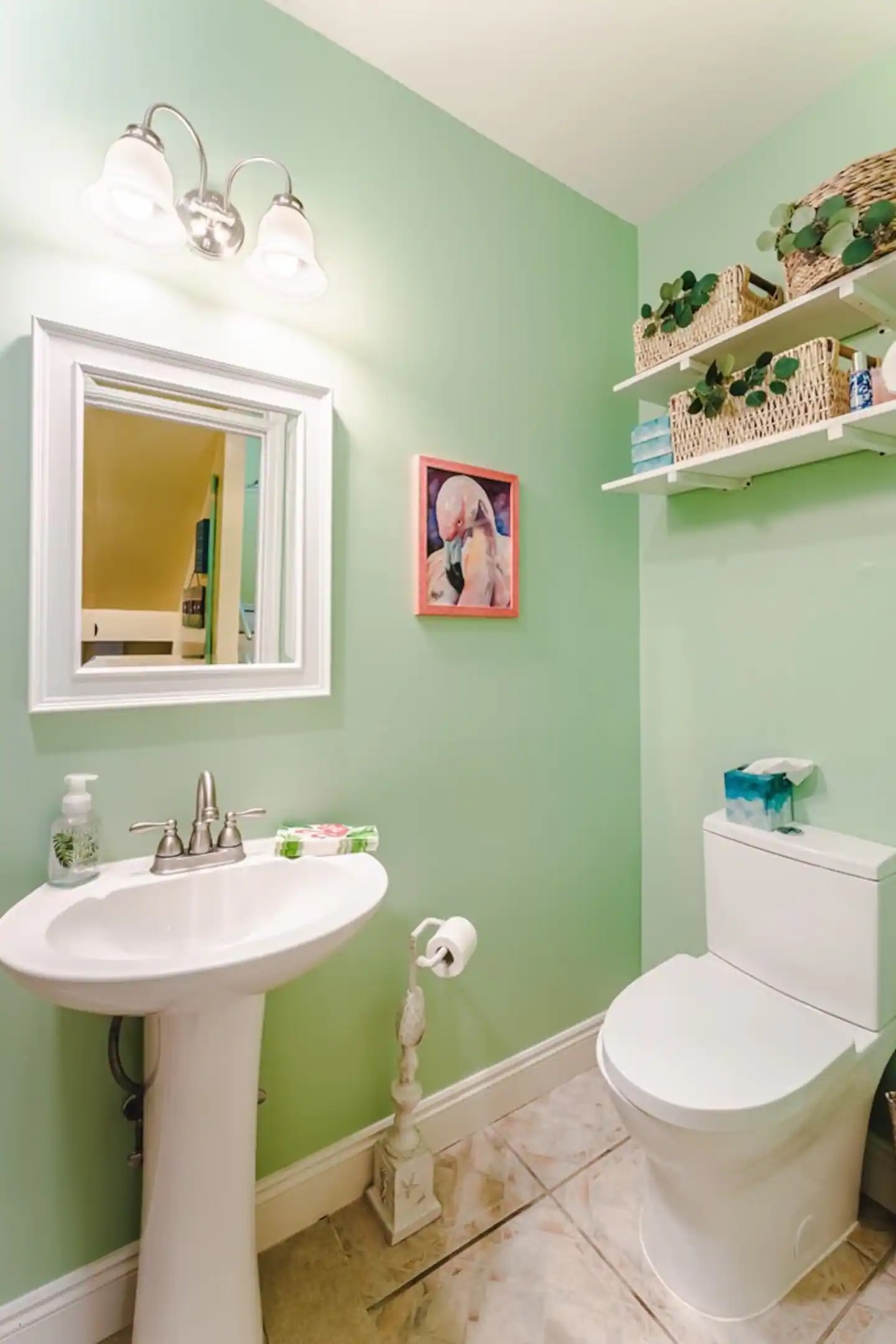 Ground Level Half Bath