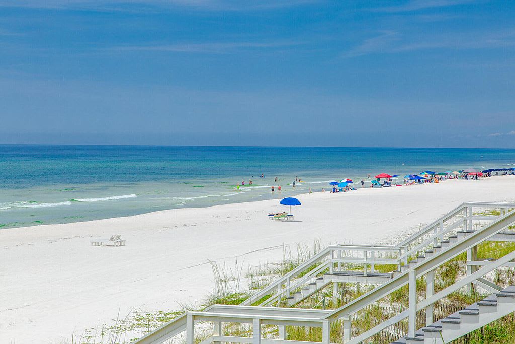Carillon Beach boasts over 3900+ feet of gulf front access