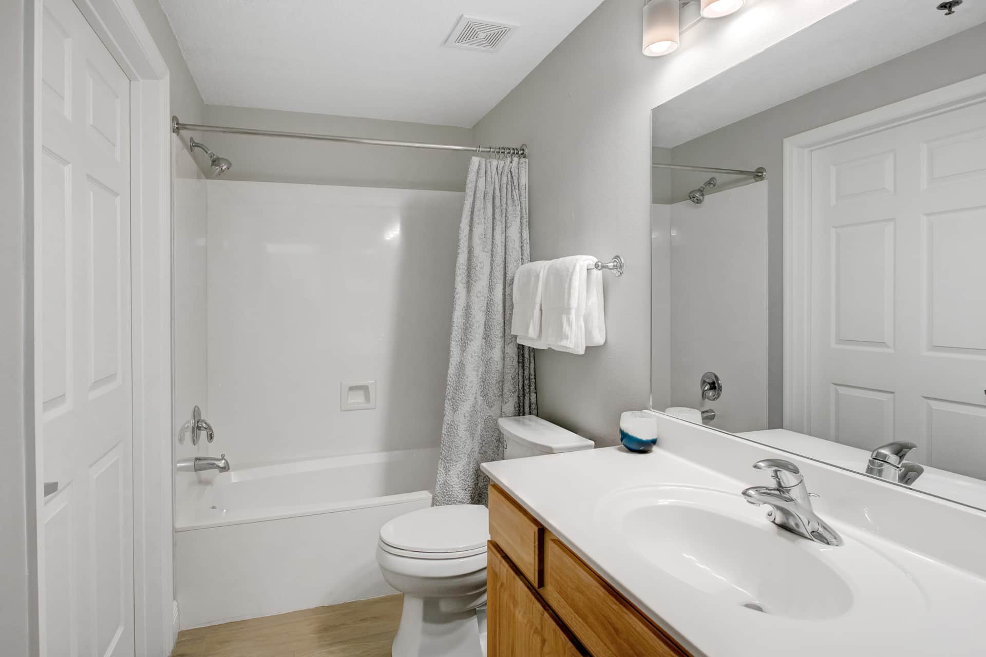 Full bath accessible from the guest suite or hallway