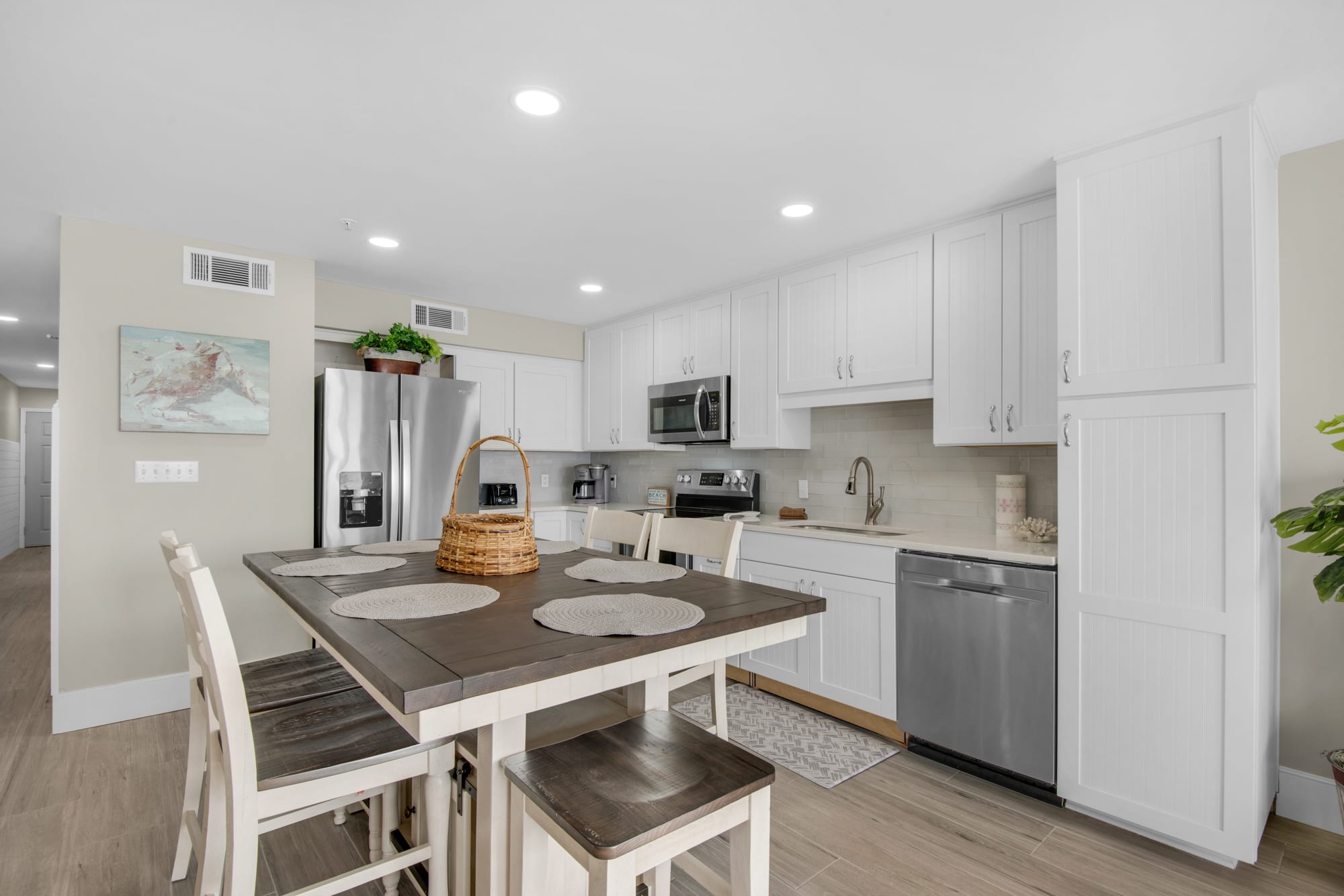 New refrigerator, dishwasher!