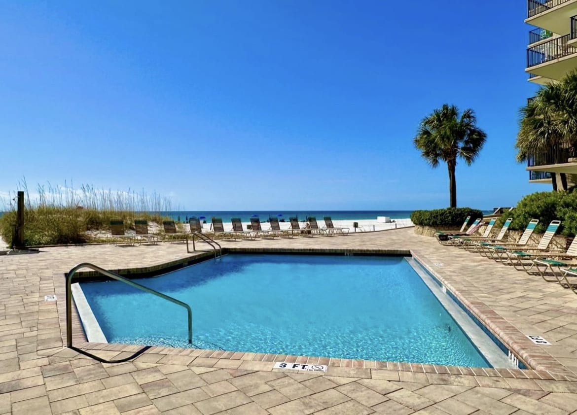 Two Beachfront Swimming Pools! (One Heated)