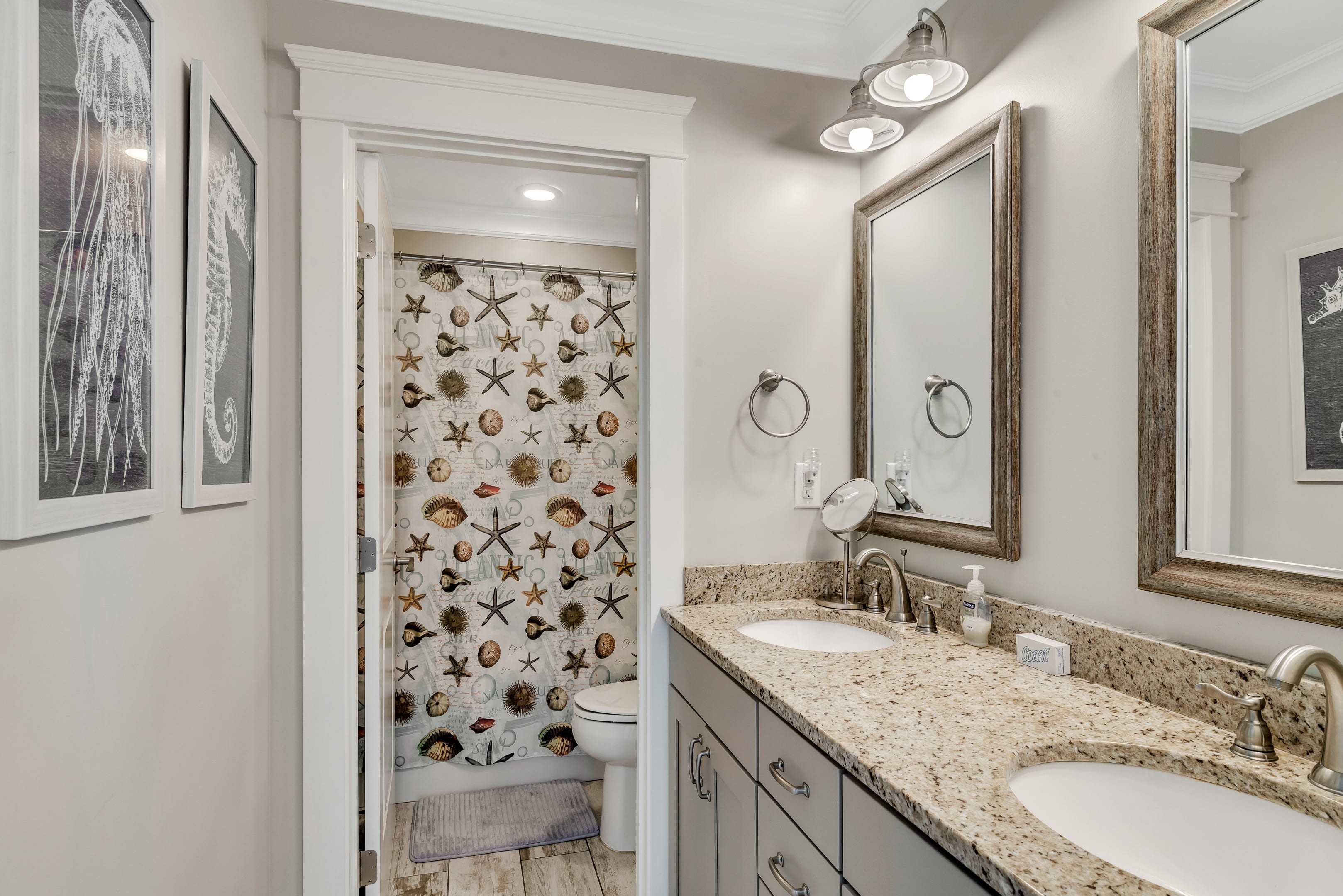 3rd Floor Shared Bathroom and shower.