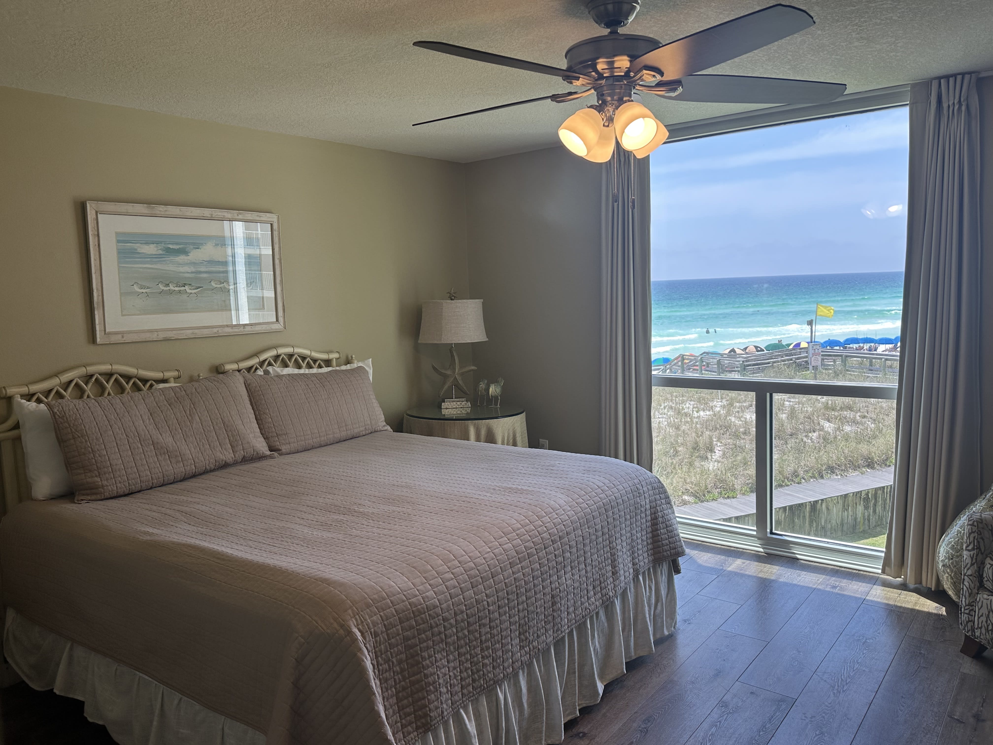 Master bedroom view to Gulf