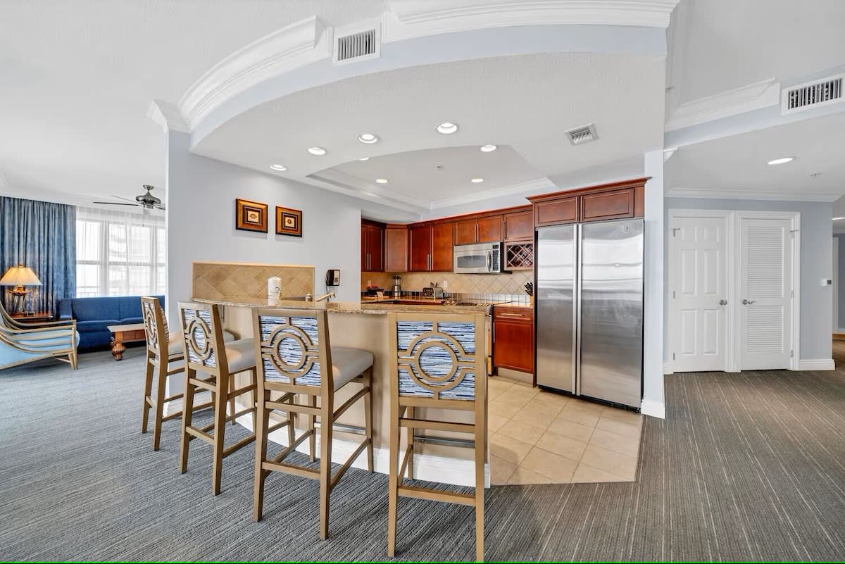 UNIT 405 Kitchen to Living Room