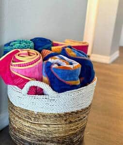 Enjoy our oversized beach towels