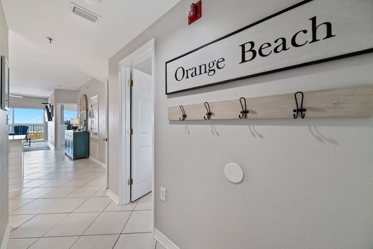 View from front door entry