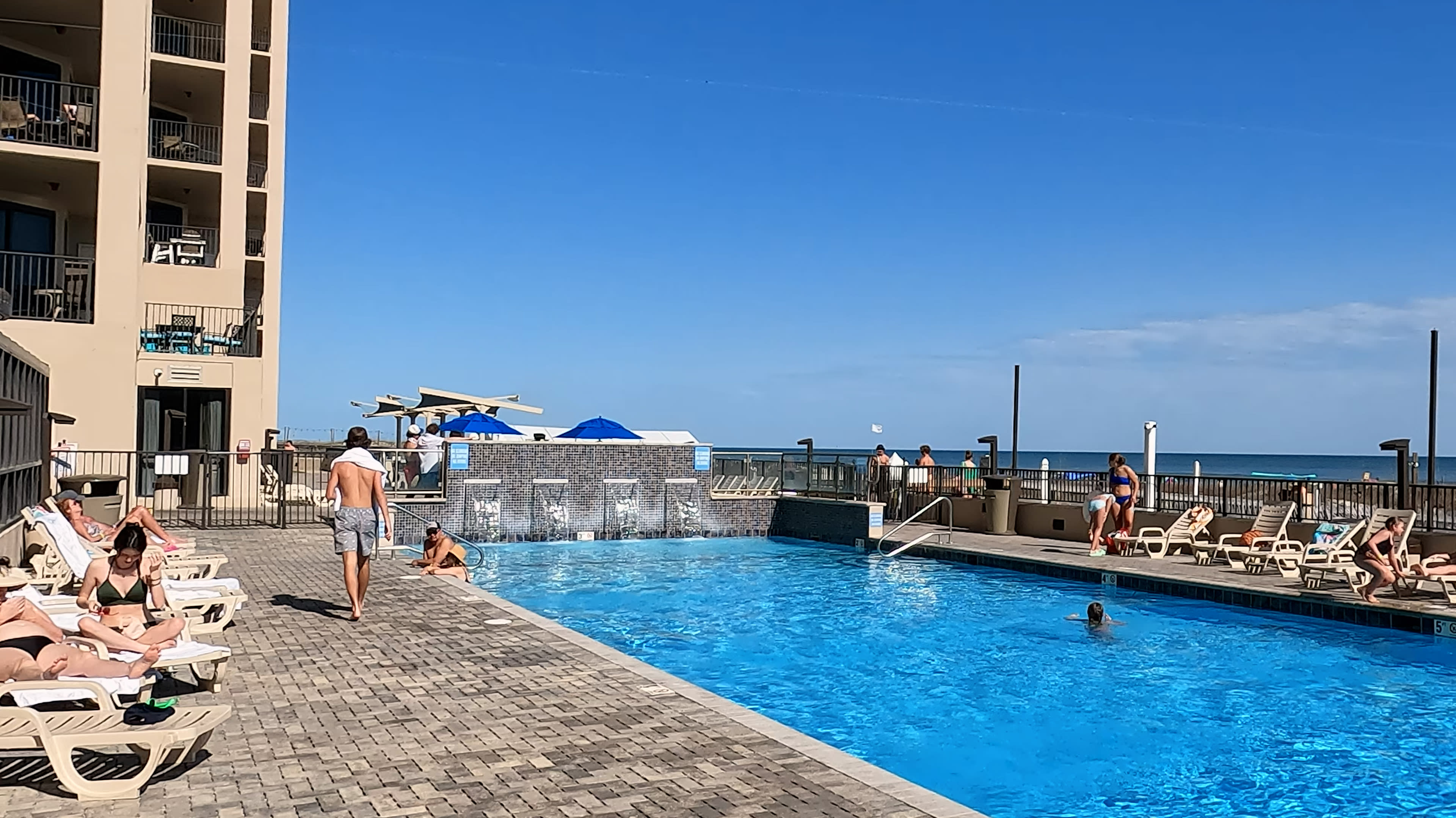 Phoenix X Resort Beachfront Pool Area