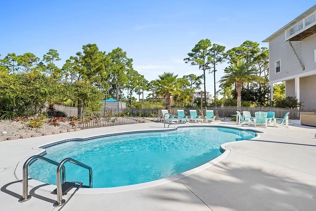 Huge Saltwater Pool and Wonderful Lounging Areas