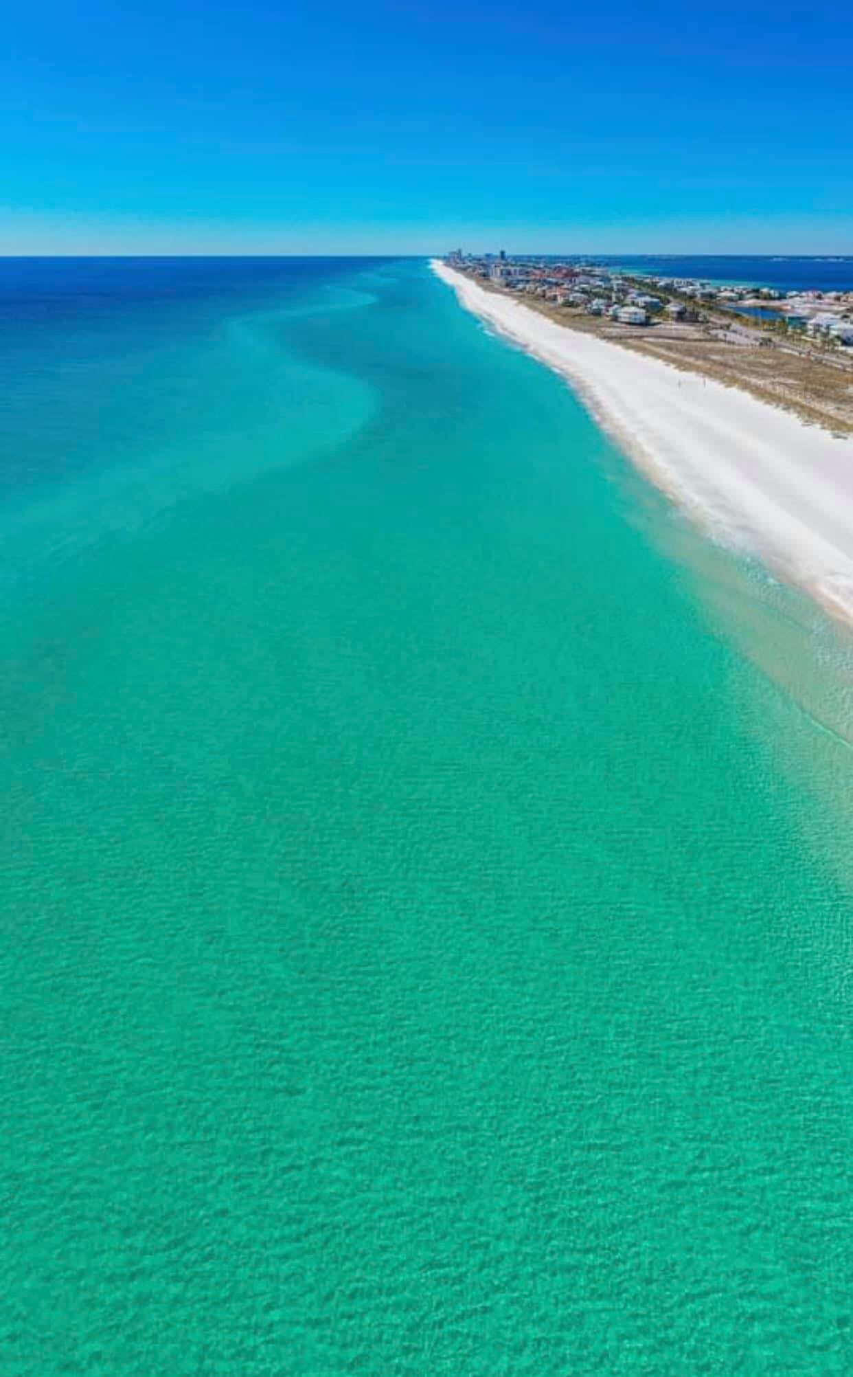 View of Gulf of Mexico &amp; Santa Rosa Sound