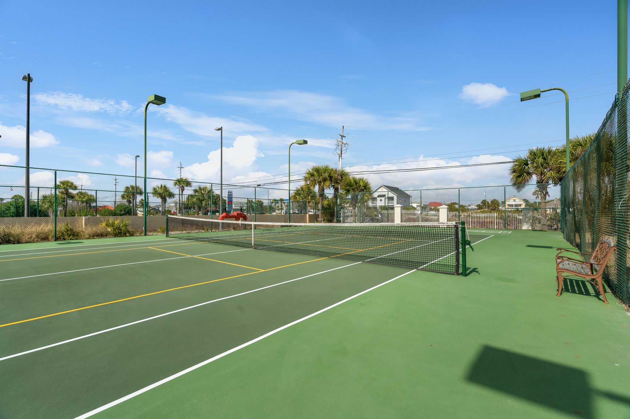Tennis Court on the Resort Property 