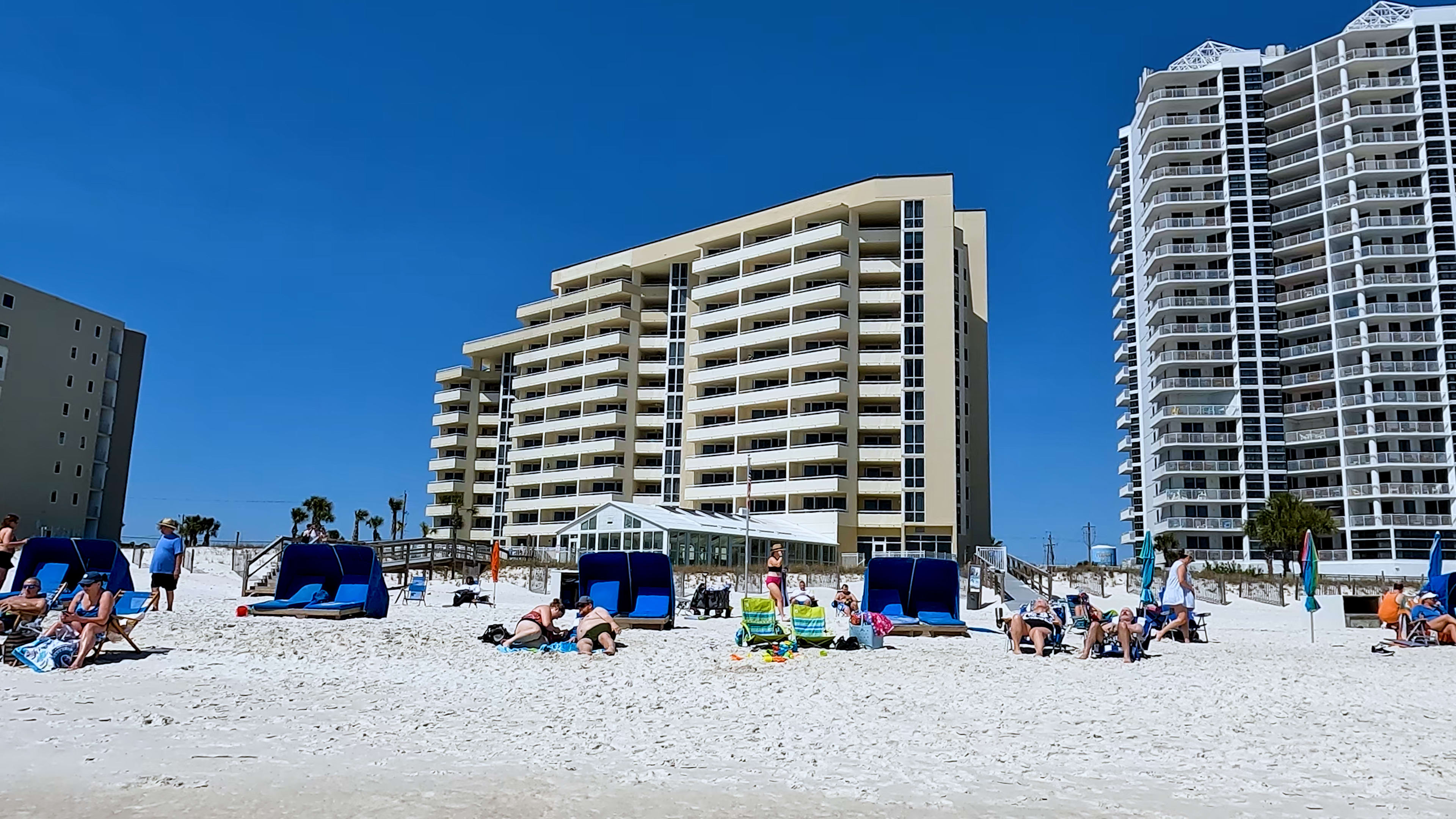 Perdido Sun Resort View from the Beach