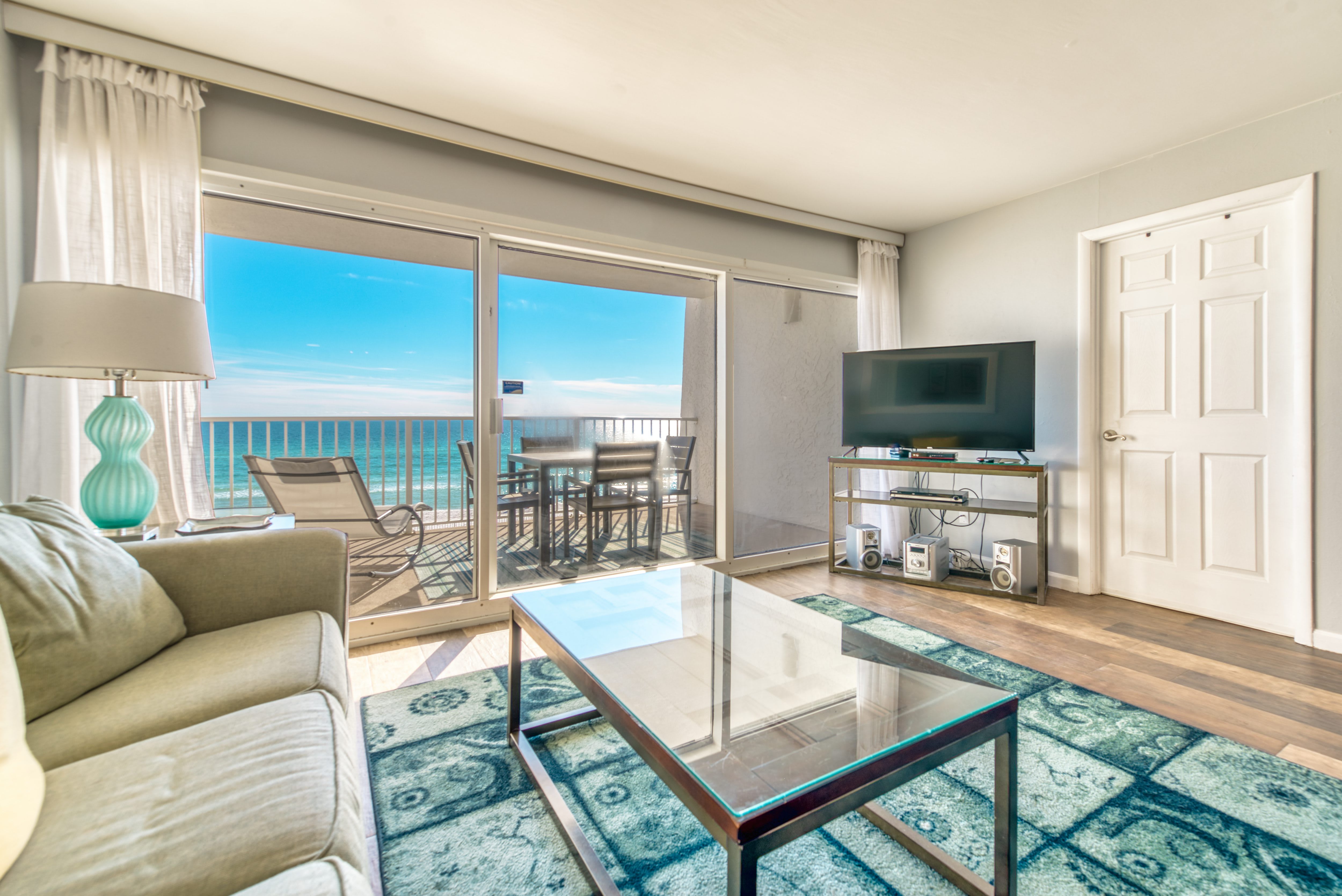 Enjoy stunning Gulf views right from your living room!