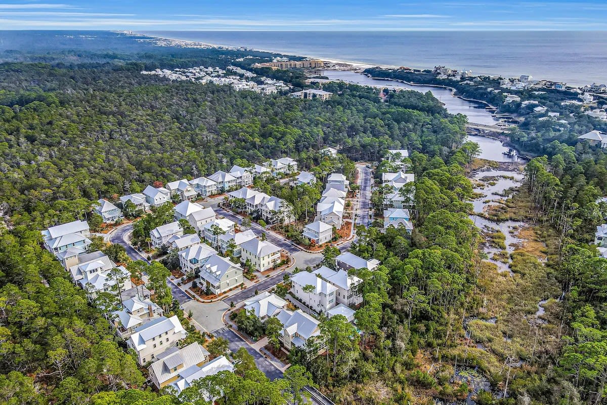 Community Overhead Drone Picture