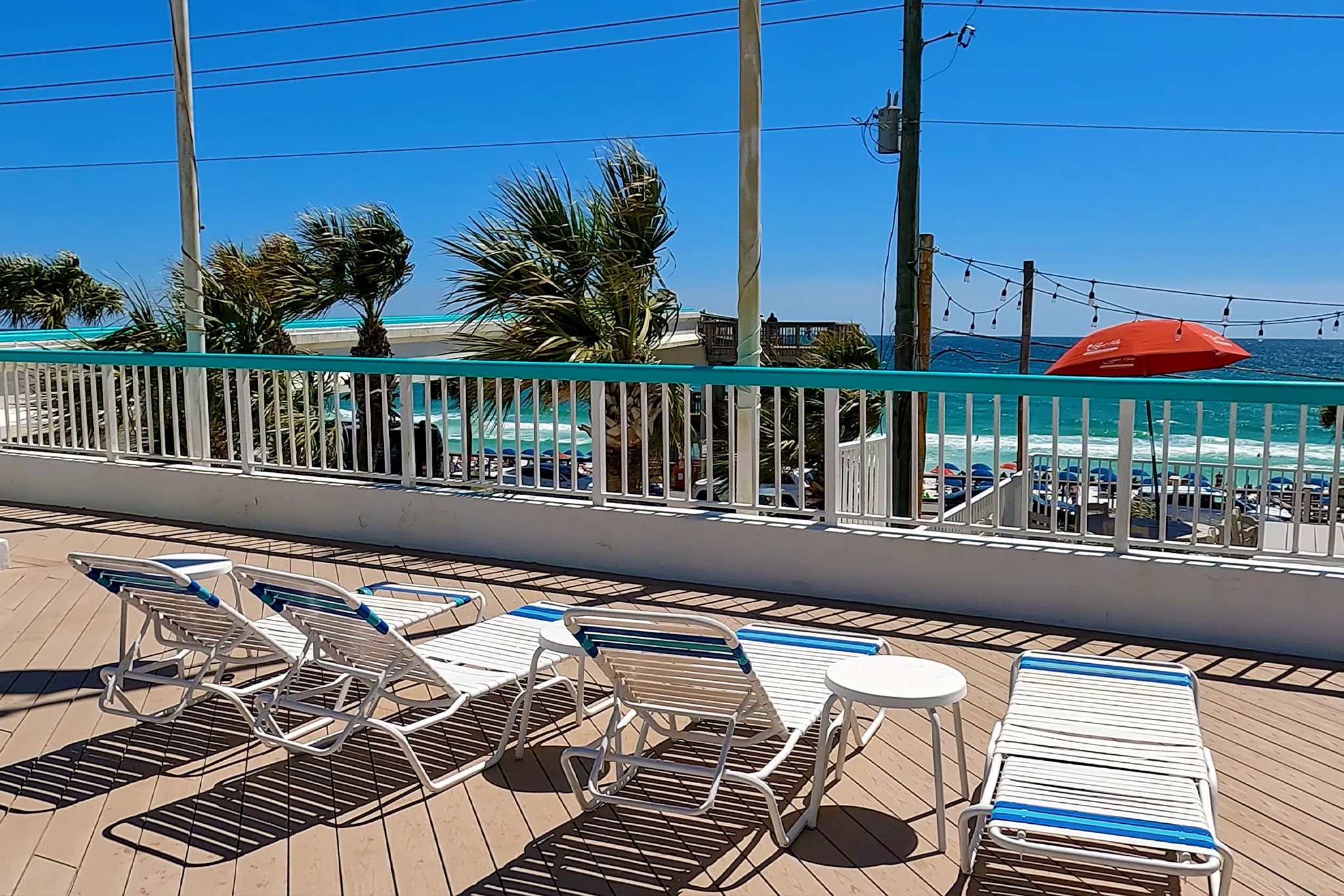 Surfside Resort Sun Deck with a View