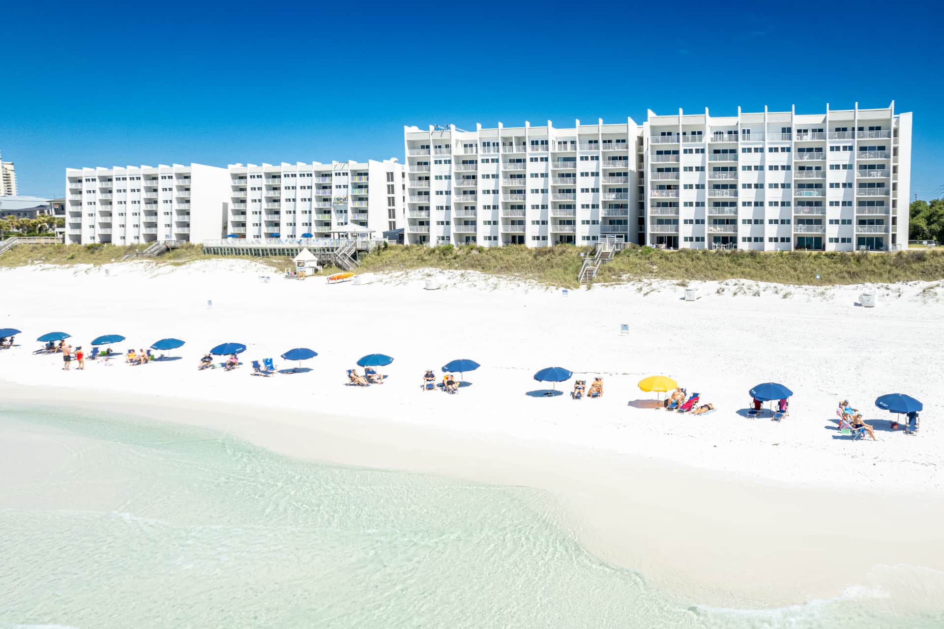 Pristine, white, sandy beaches!