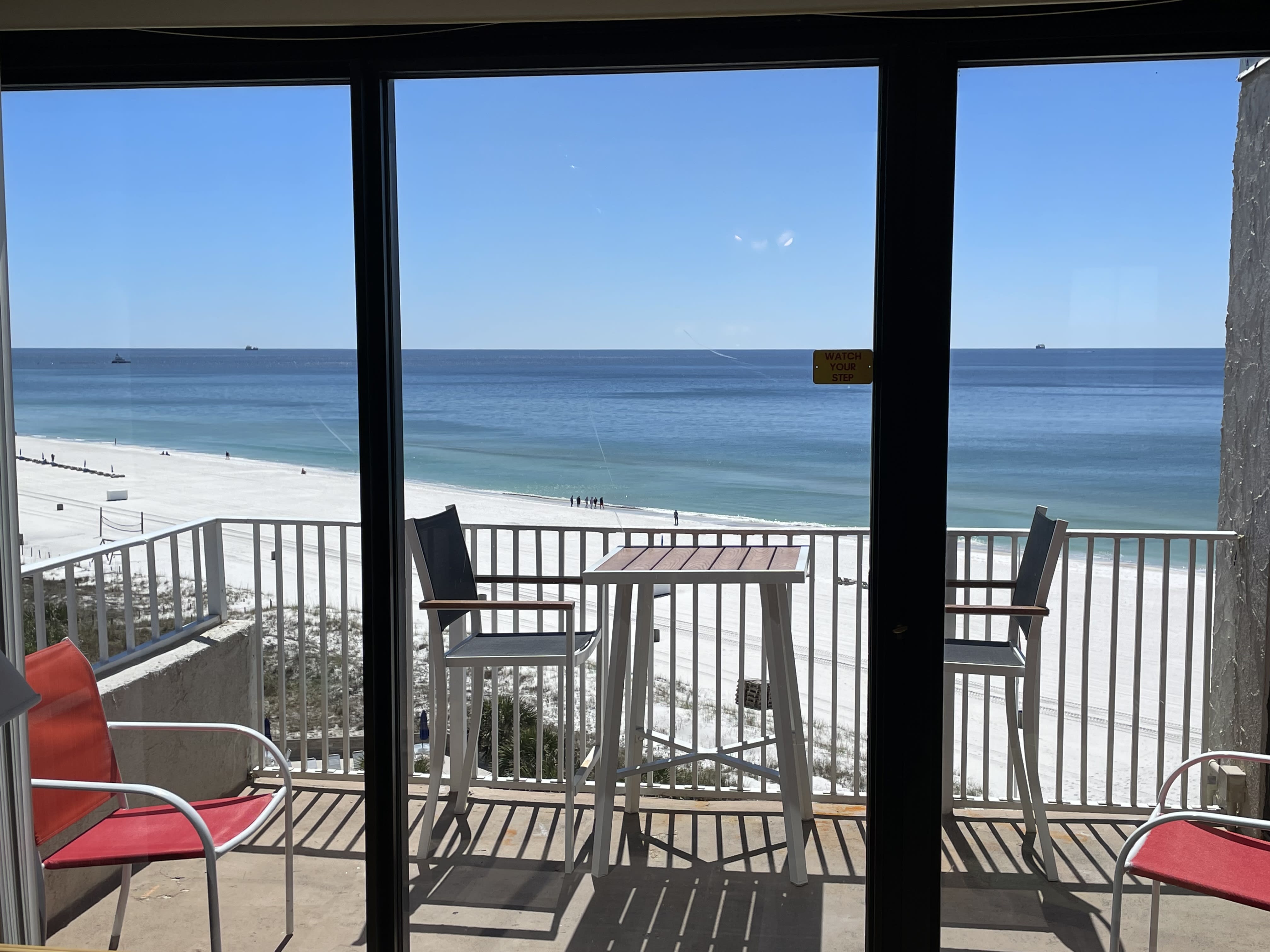 high top patio for awesome unobstractive views