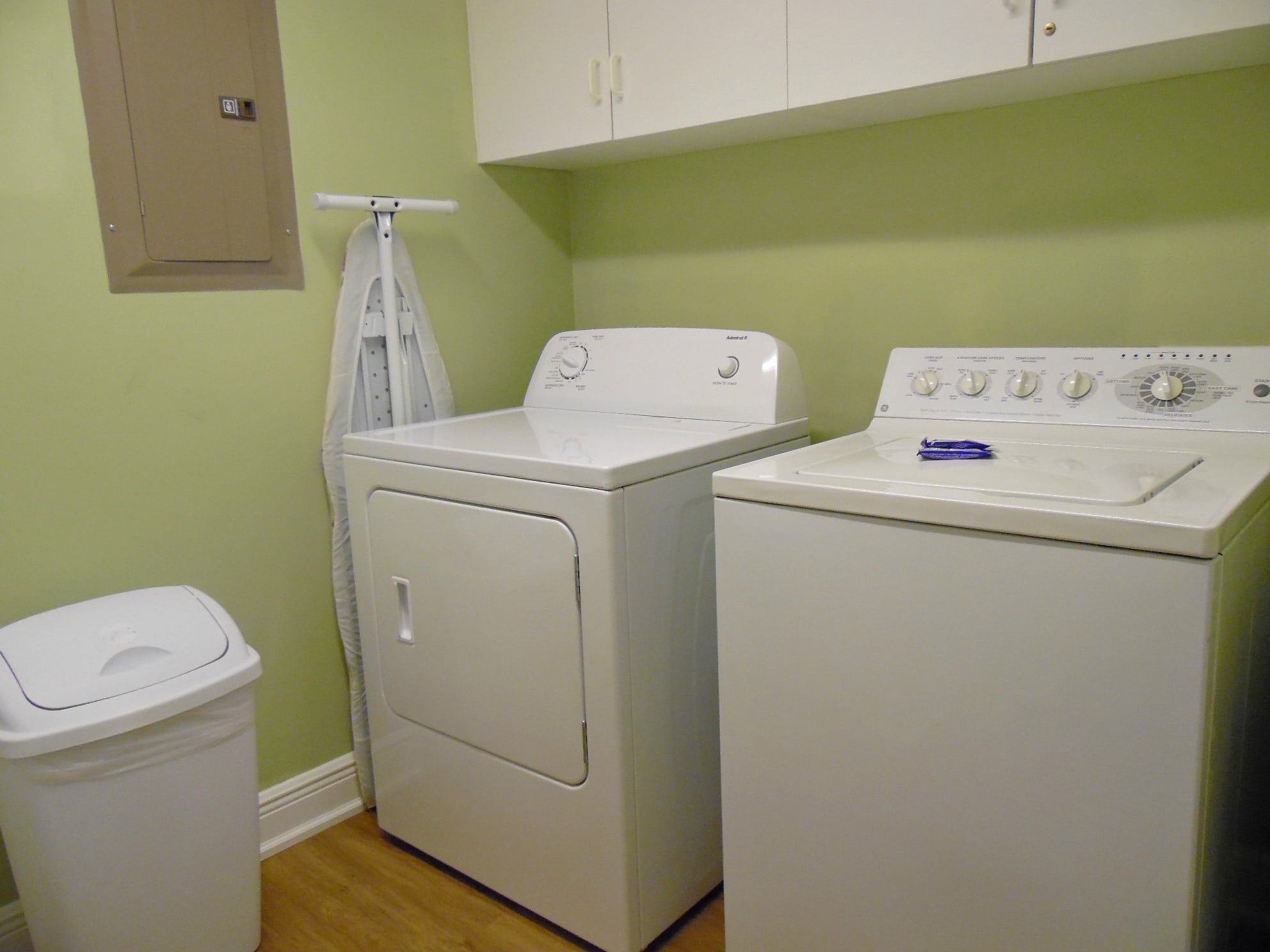 Laundry Room With Full Size Washer/Dryer