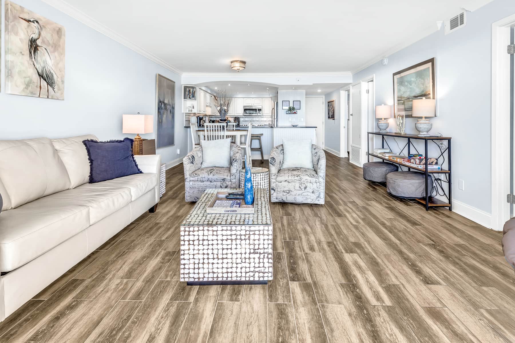 Updated living room furniture