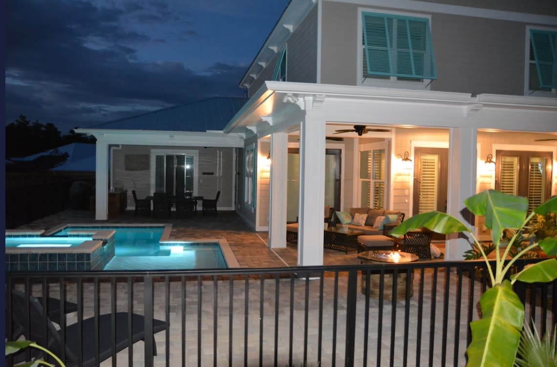 Evenings under the stars at Campodibella are fabulous!