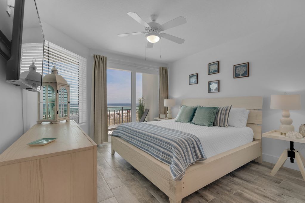 Bedroom and Large TV