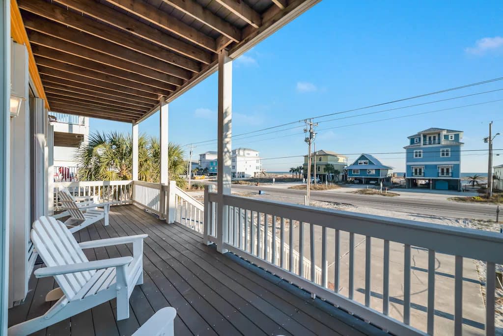 Comfy seating at the entrance