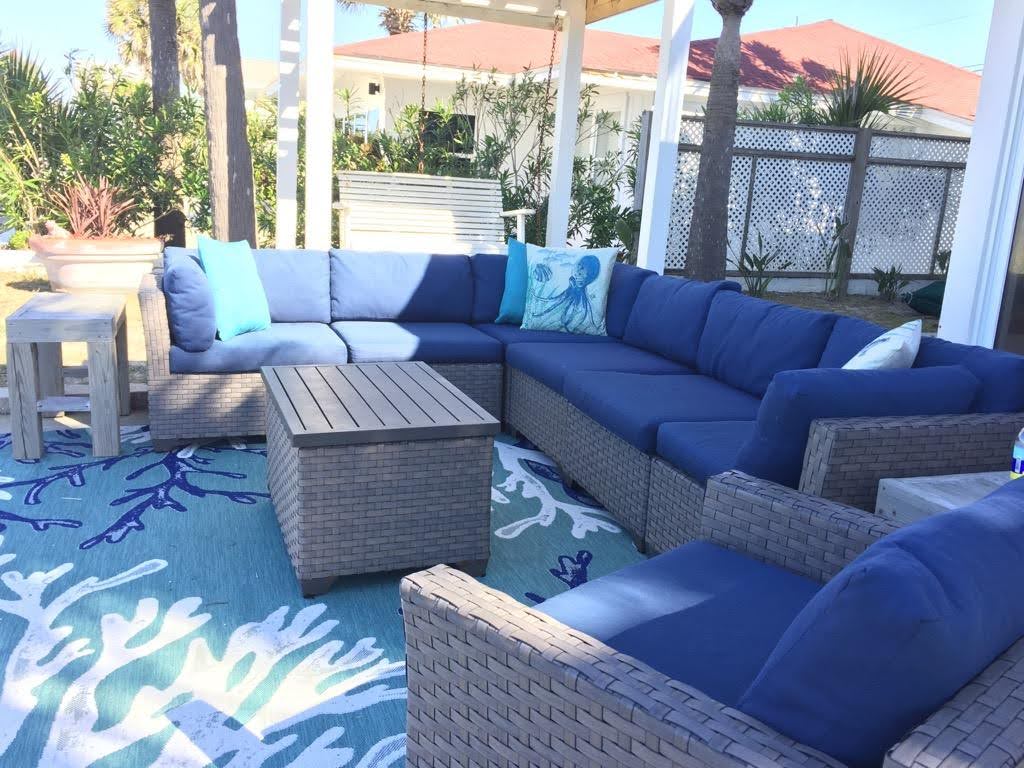 Sectional &amp; Swing