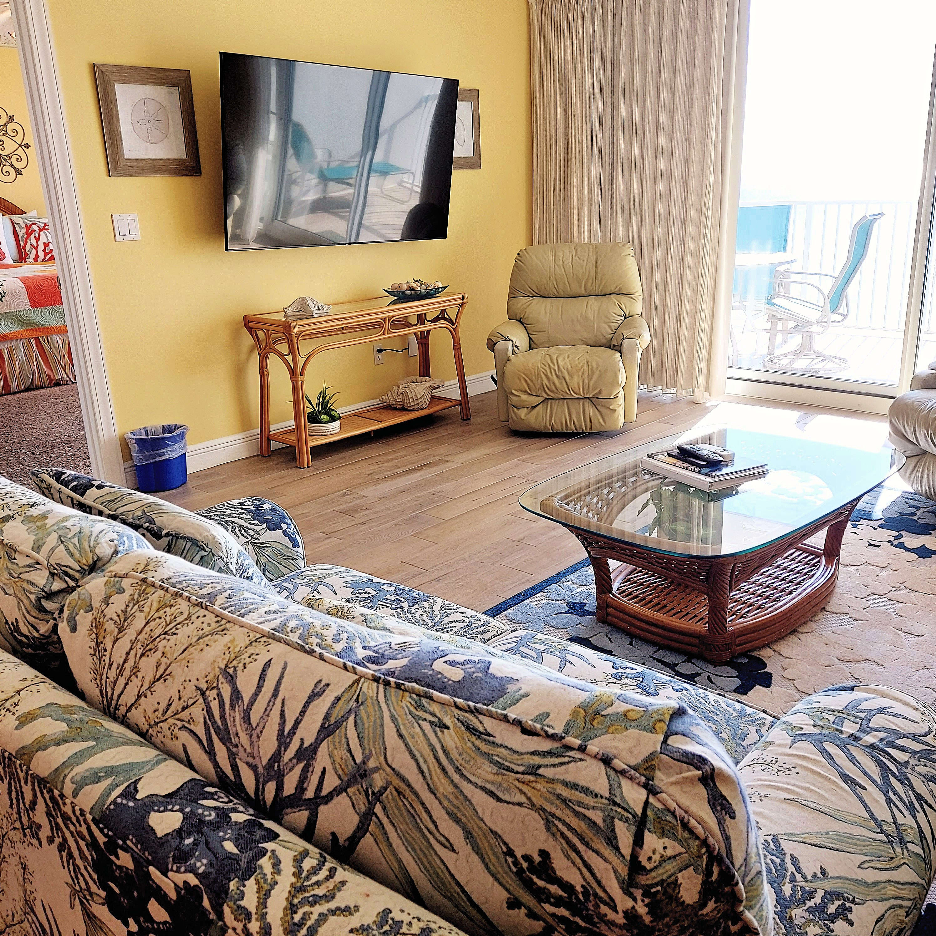 Living Room View To Master Bedroom