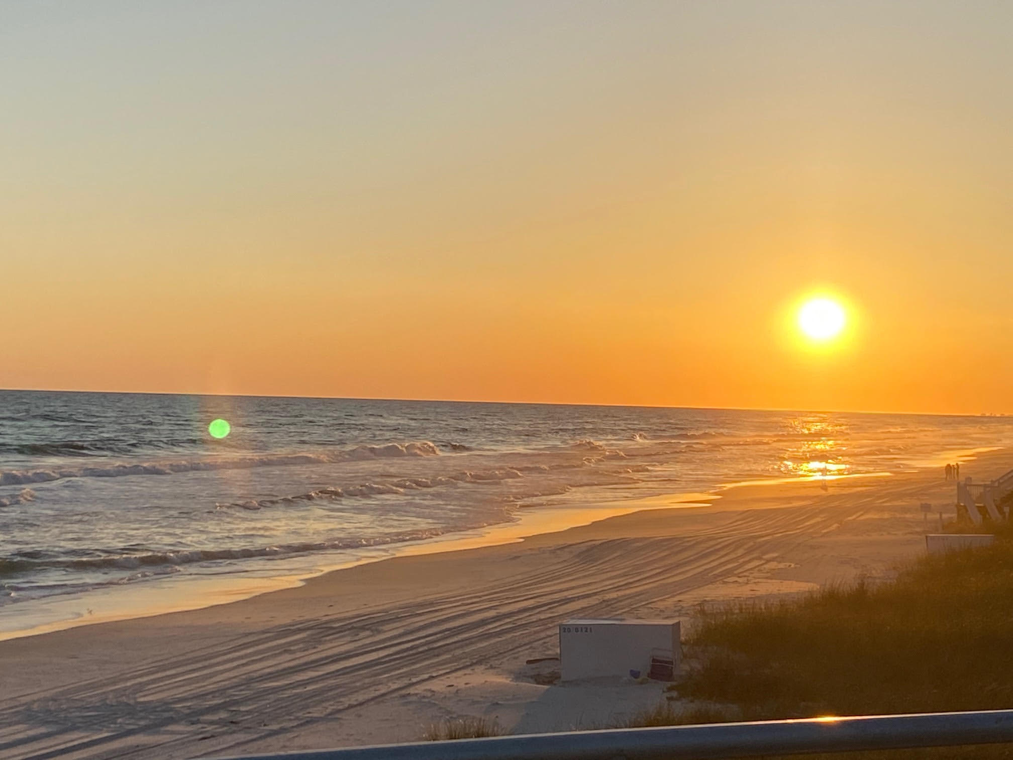 Sunset at the Curve of Pompano and Winston Lane.