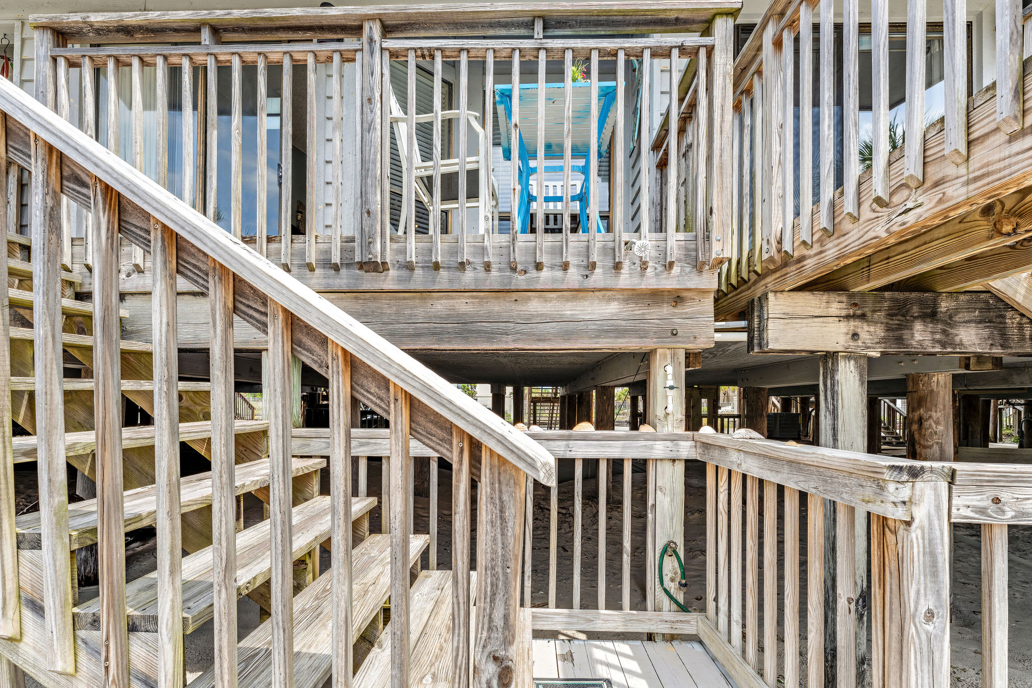 Stairs to Balcony
