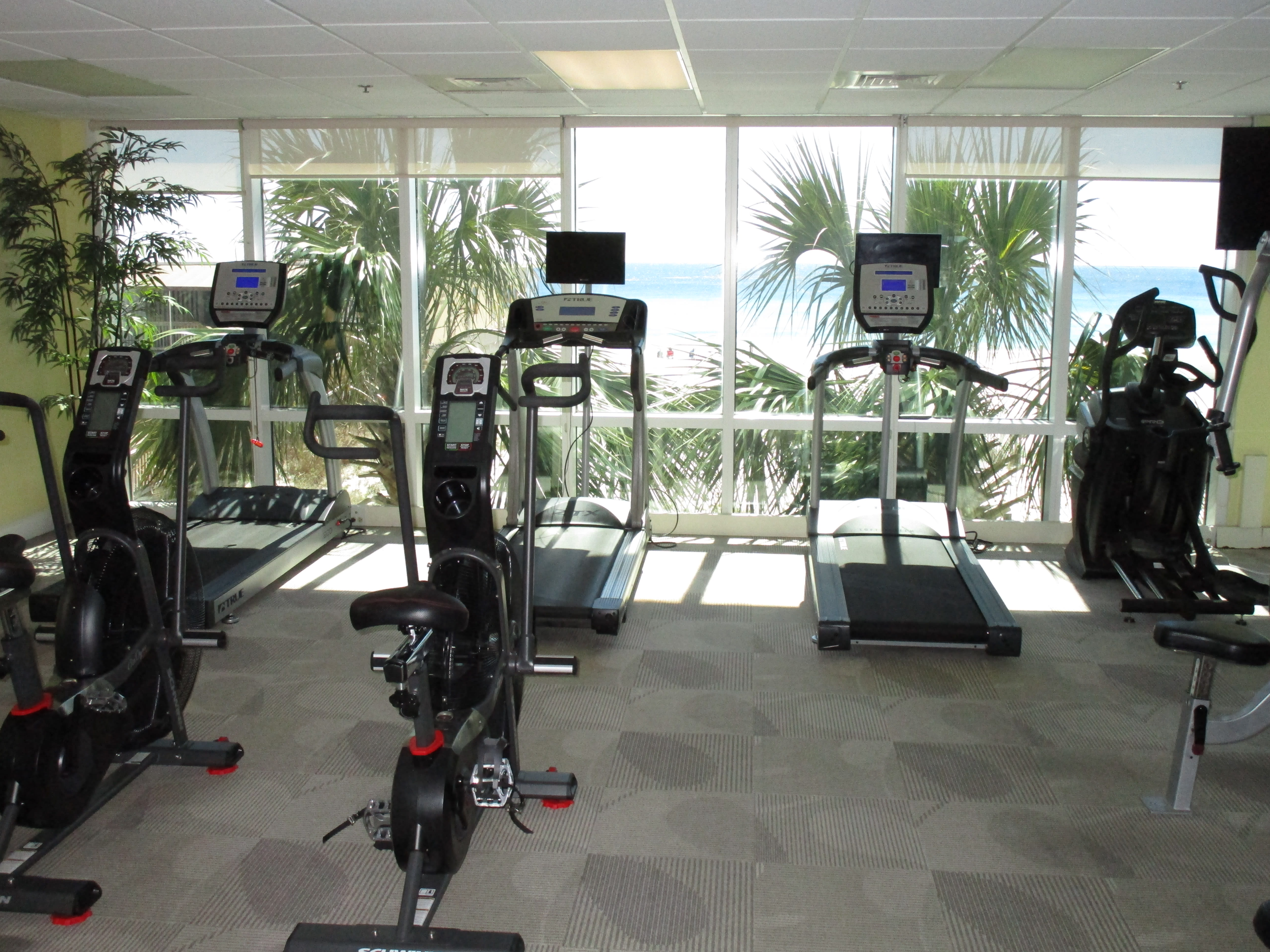 GYM with Beach View
